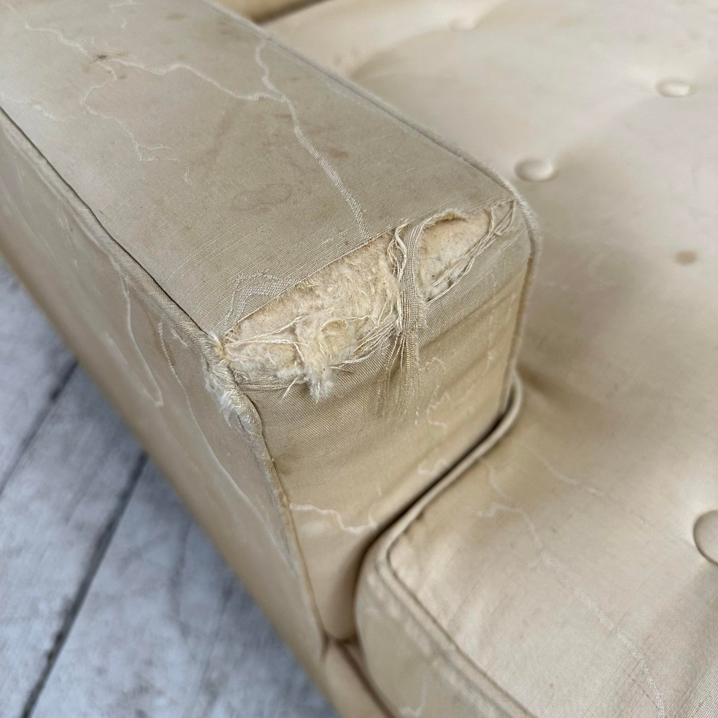 Edward Wormley for Dunbar Brass Leg Lounge Chair