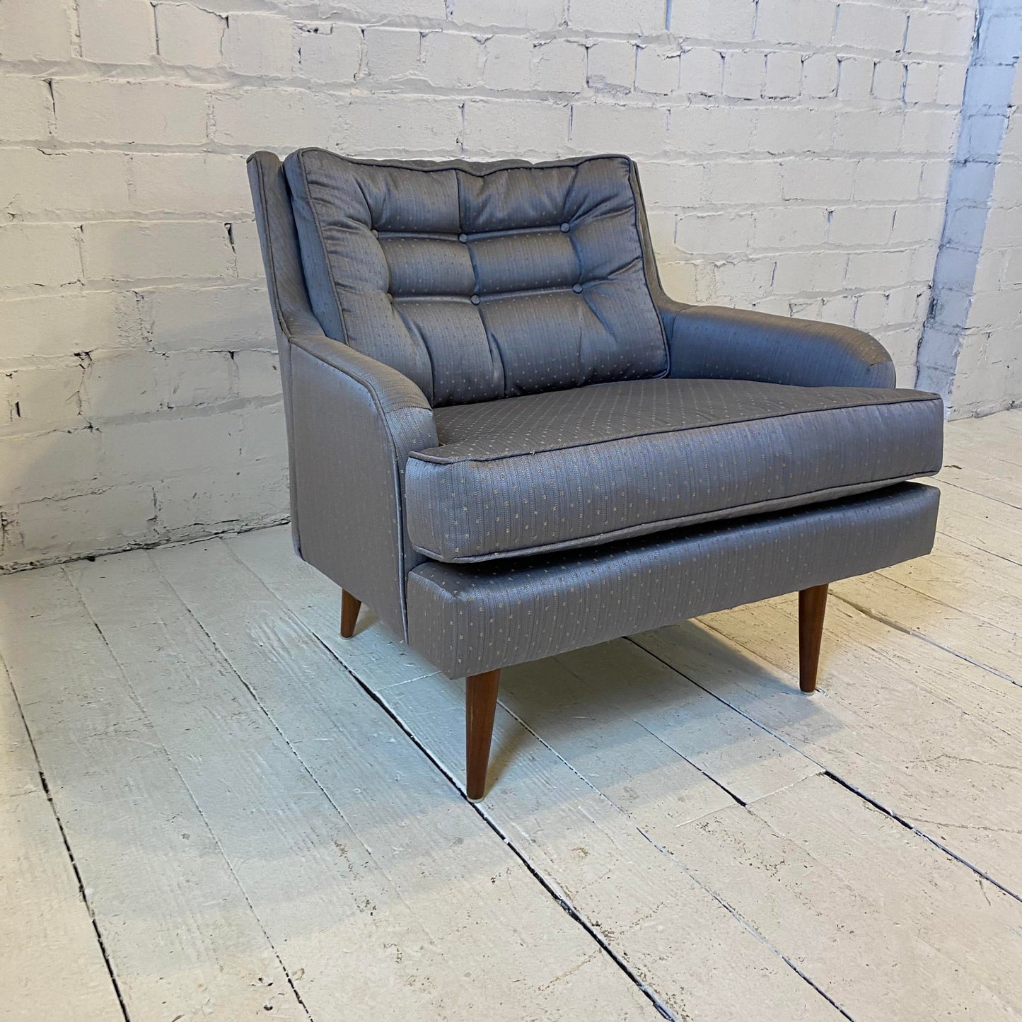 Mid Century Modern Milo Baughman Style Club Chair