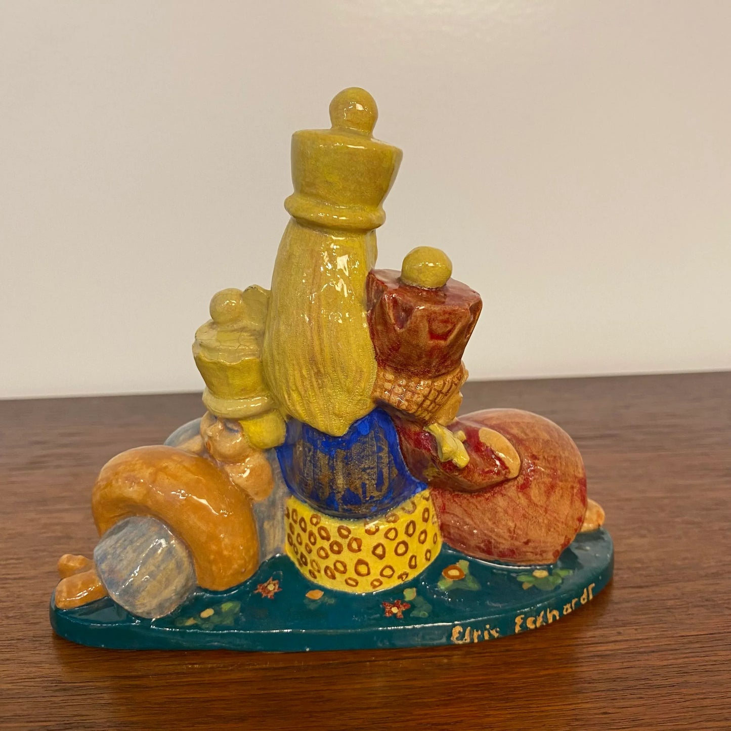 Ceramic Sculpture by Edris Eckhardt Edition of 25 #7 Alice in Wonderland