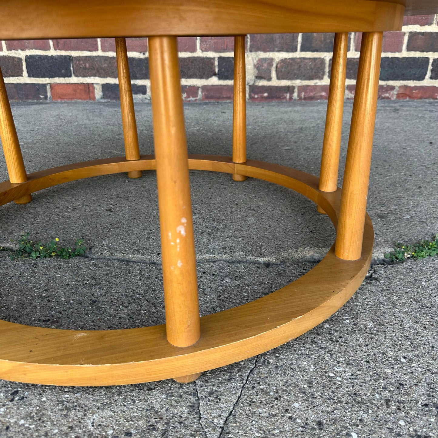 Robsjohn-Gibbings for Widdicomb Lazy Susan Coffee Table Mid-Century Modern