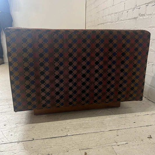 Edward Wormley for Dunbar Walnut Platform Sofa Loveseat