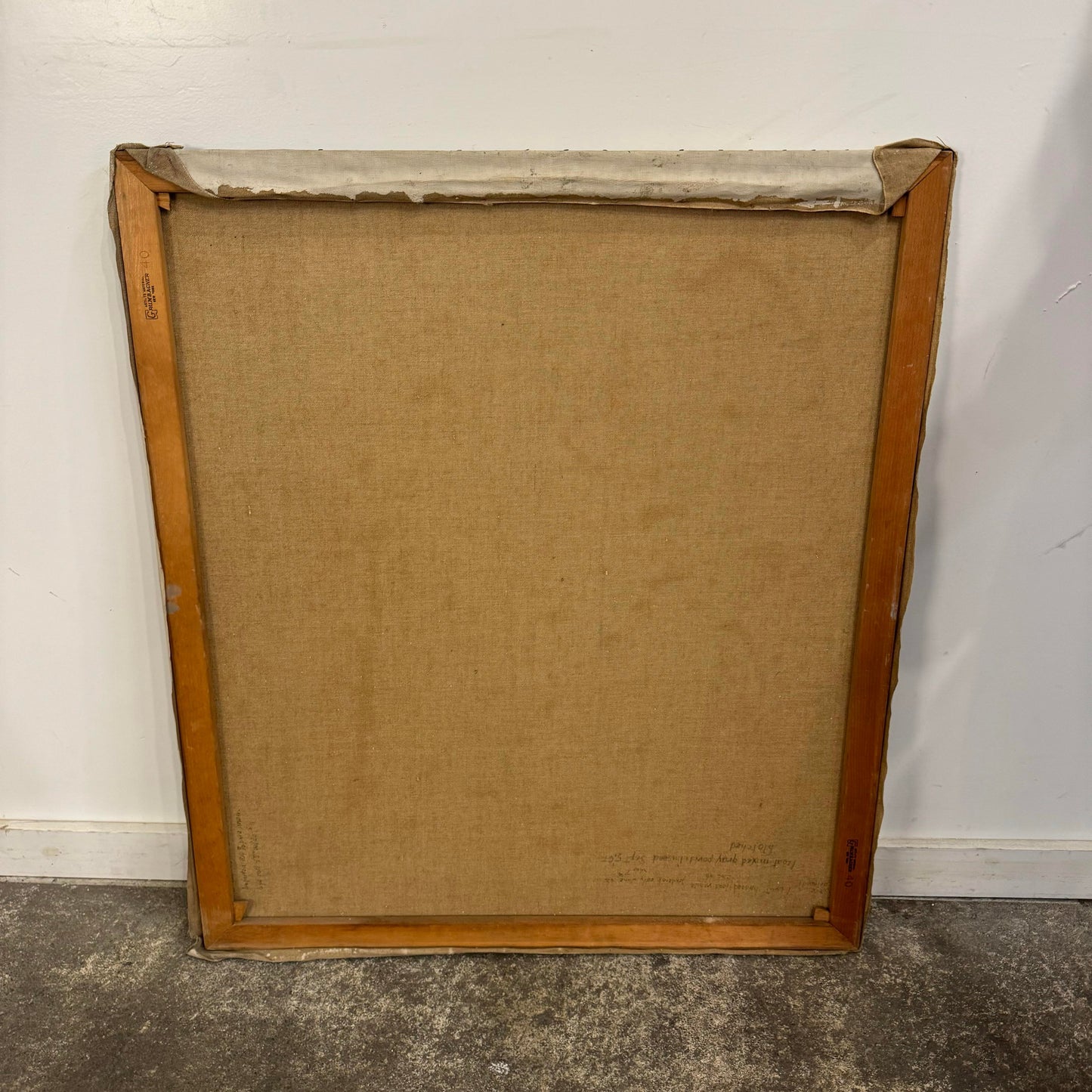 Nude Abstract Figure Painting