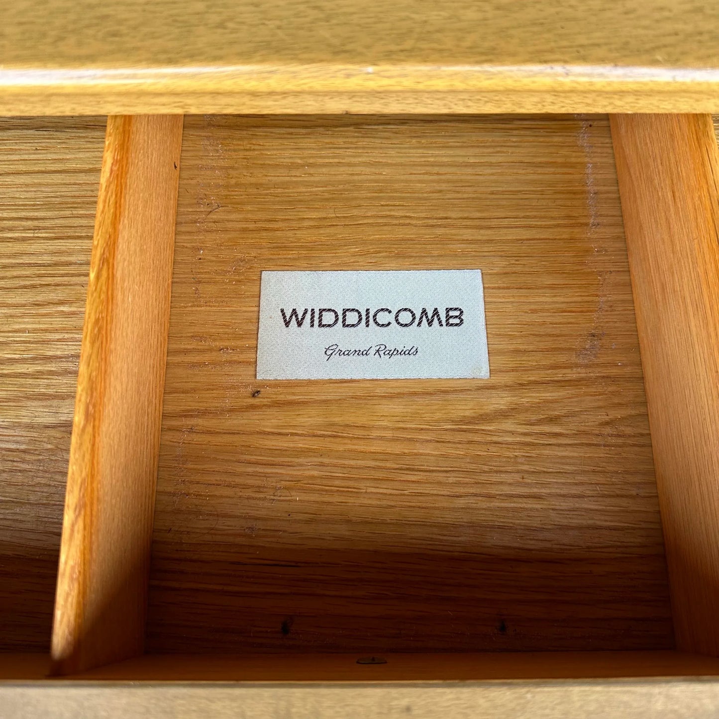 Mid-Century Modern Widdicomb Mahogany Highboy Dresser