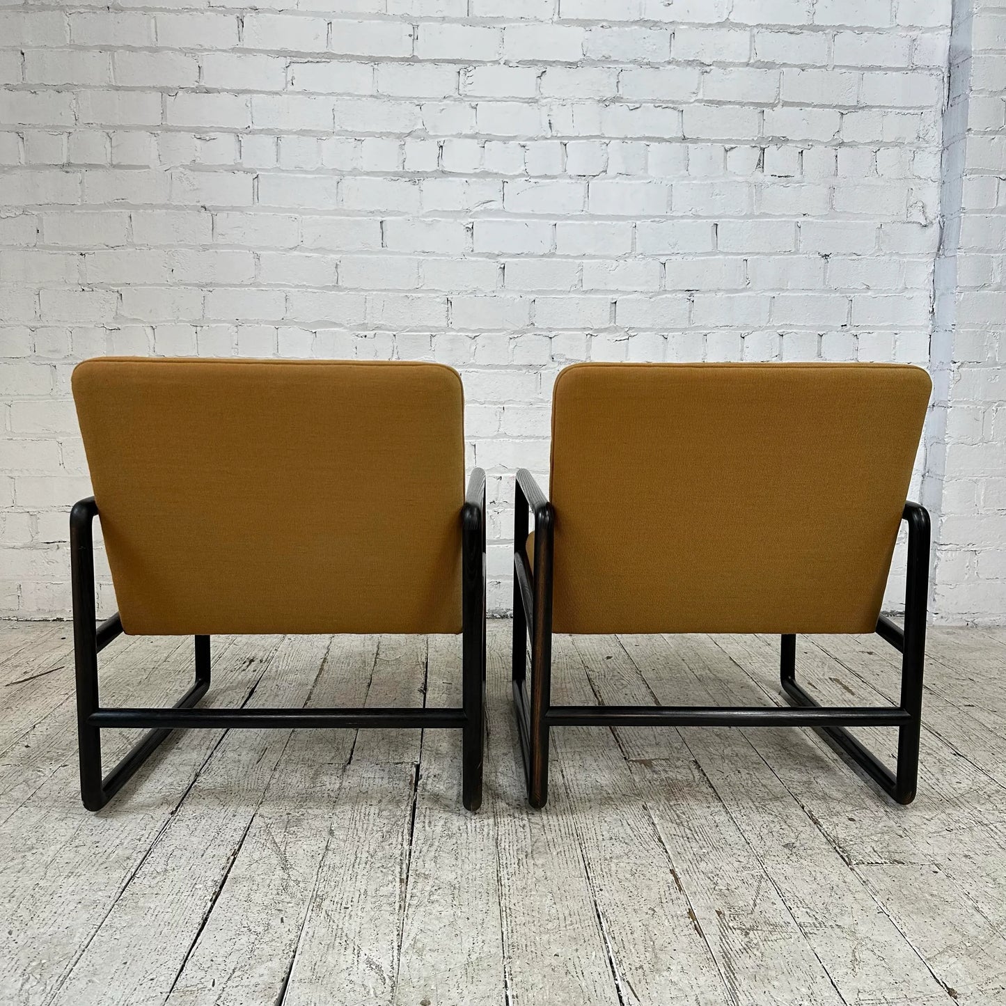 Ward Bennett Open Arm Lounge Chair Brickel & Associates Model 1226