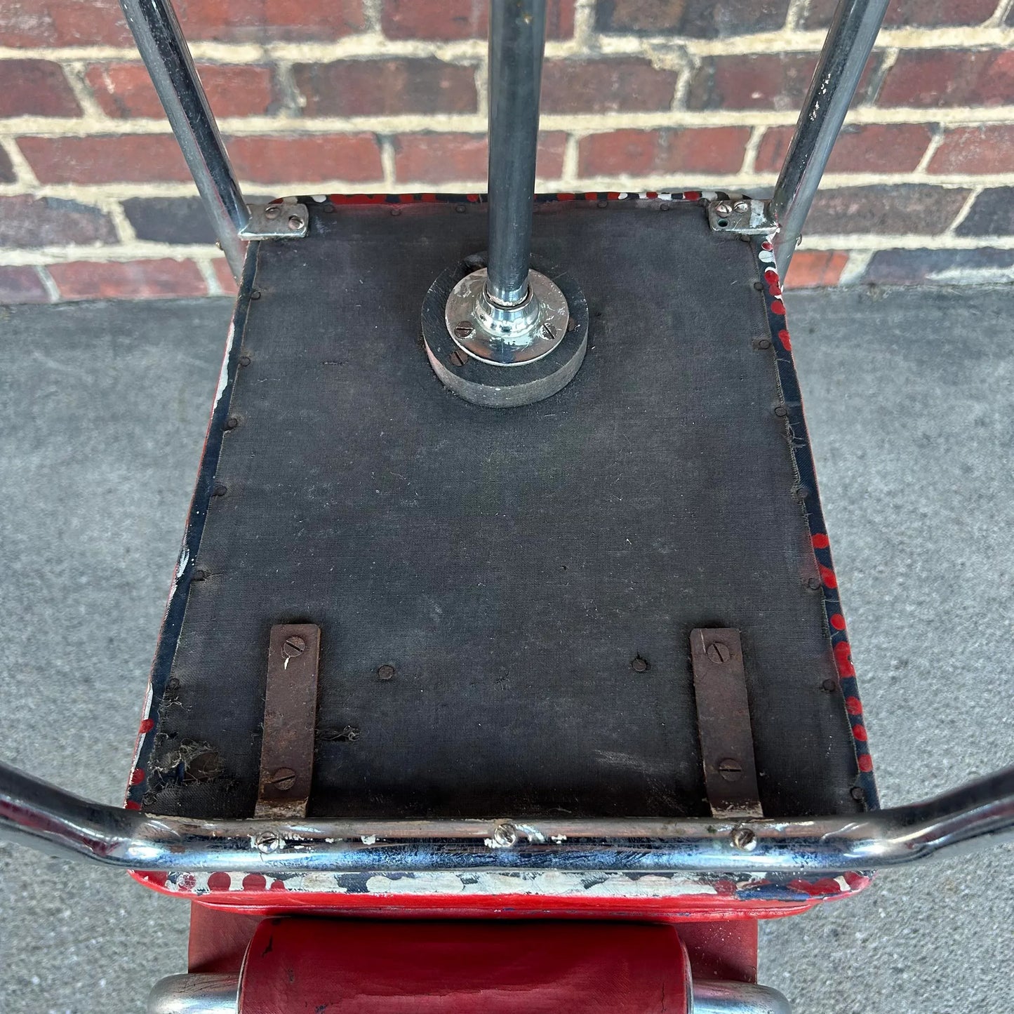 Set of 4 Art Deco Machine Age Bar Stools From Empire State Building