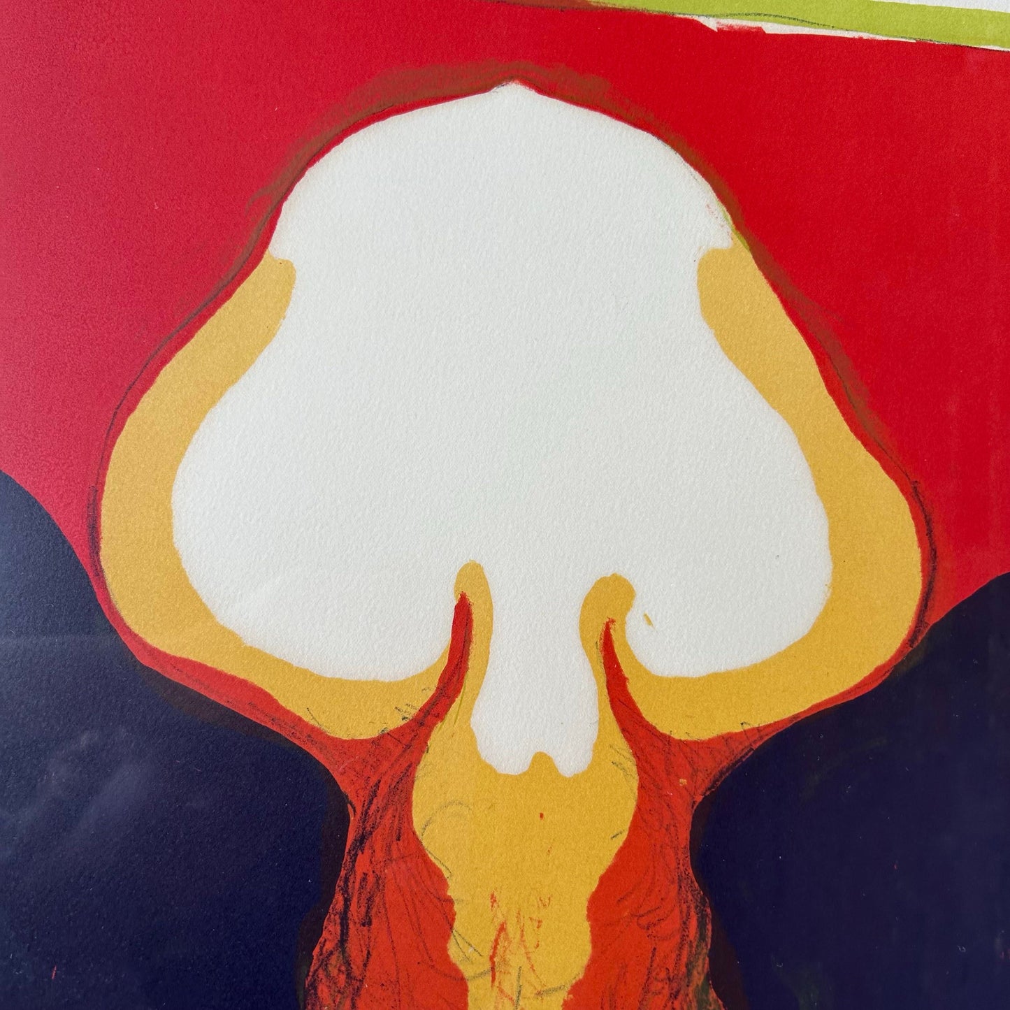 Frank Gallo 'Woman Leaning Over' Lithograph