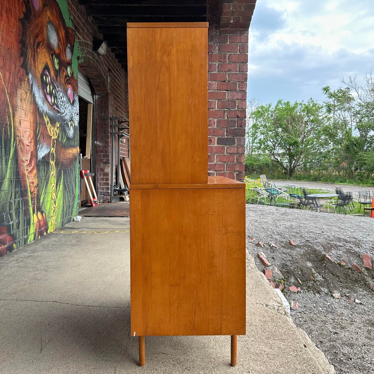 Paul McCobb for Planner Group Two Piece Hutch and Credenza