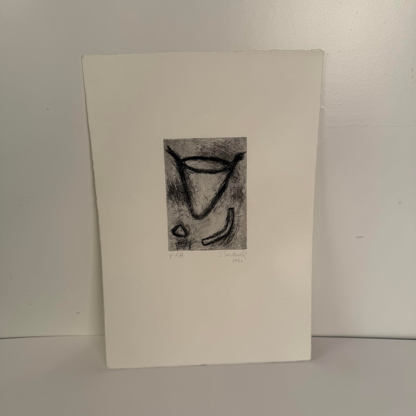 Susan Sartarelli “In the End, the Beginning” Print