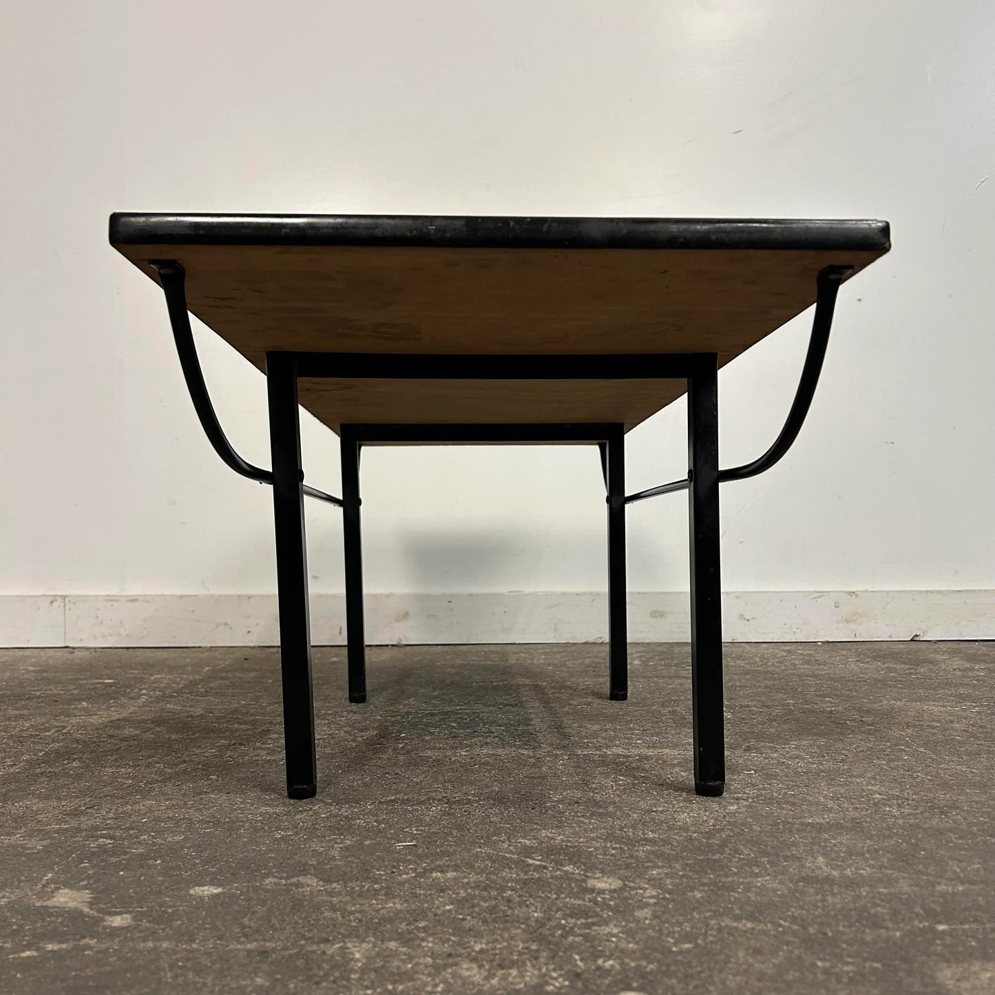 Vintage Fornasetti Style Petite Coffee Table Iron