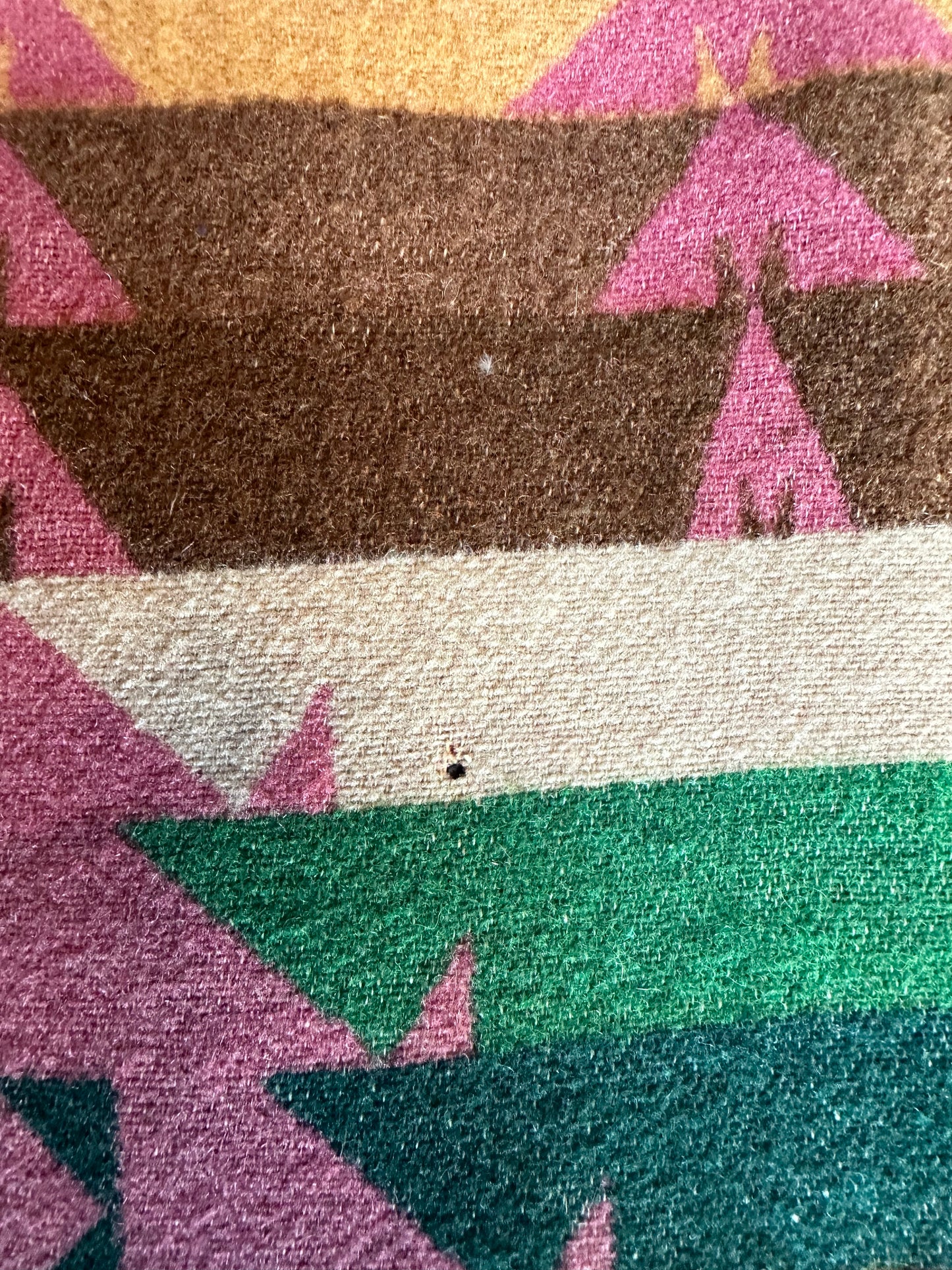 Early Pendleton Indian Trade Blanket Very Rare