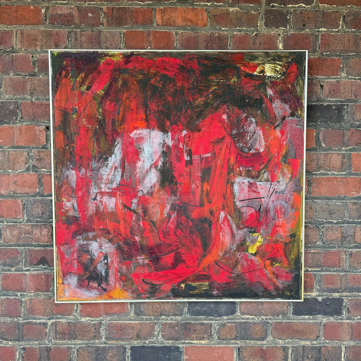 Abstract Painting by Gail Cottingham Aspen Colardo 1960’s 70’s