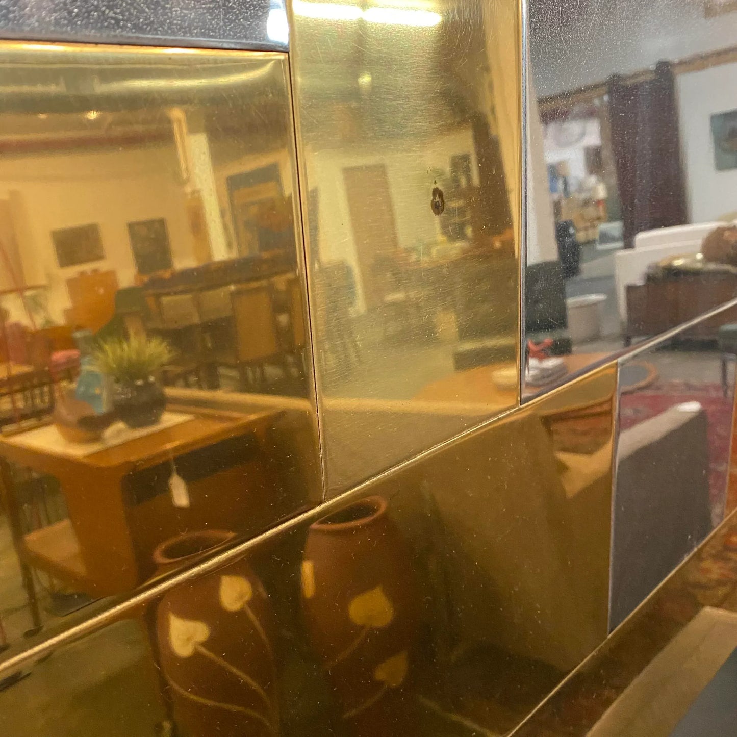 Mid Century Modern Paul Evans Cityscape Style Fireplace Hood