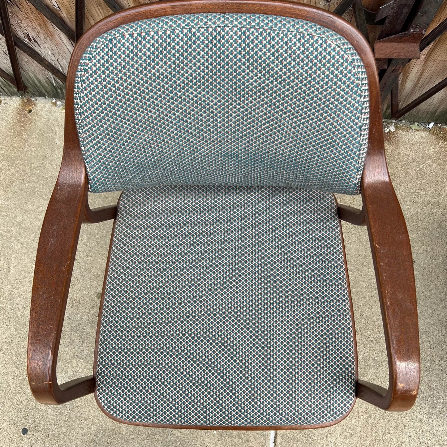 Pair of Knoll Bentwood Chairs by Don Pettit