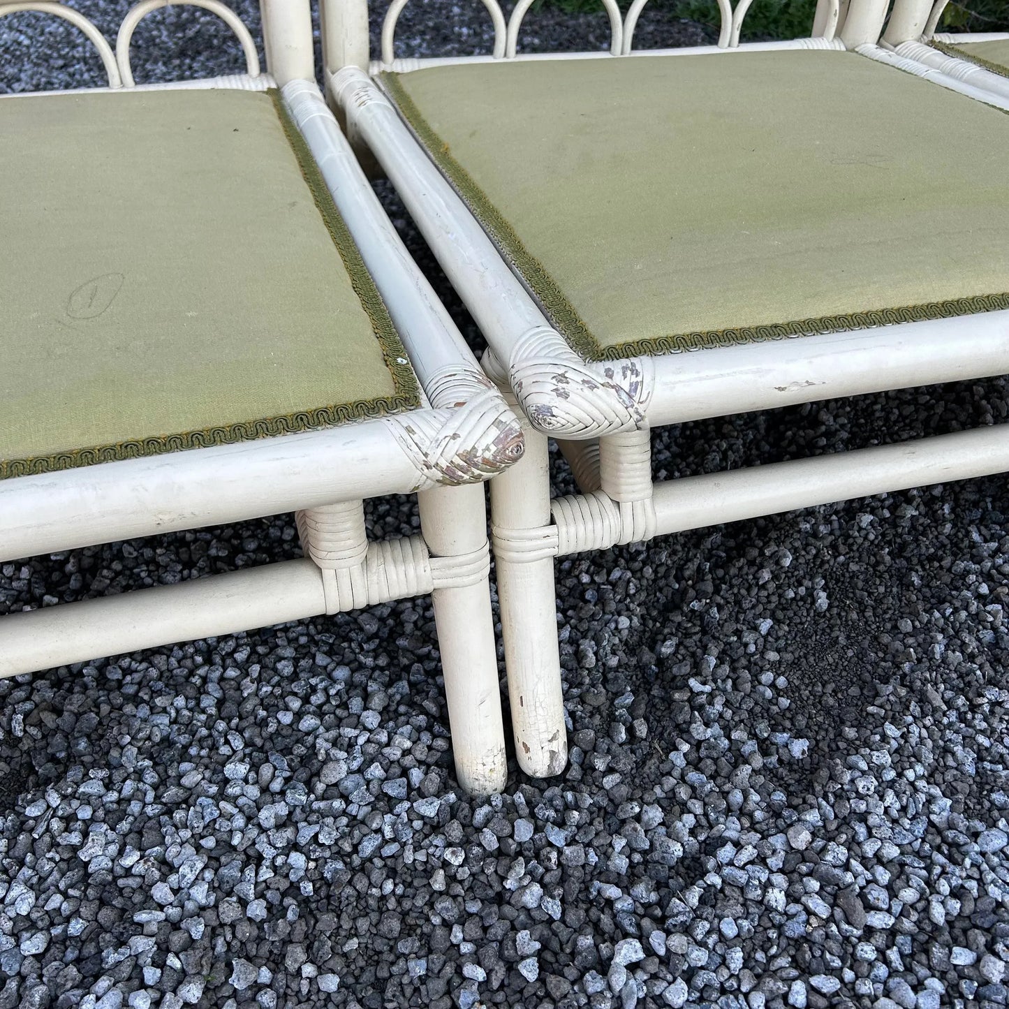 Vintage Tommi Parzinger and Henry Olko for Willow and Reed Rattan Bamboo Sectional
