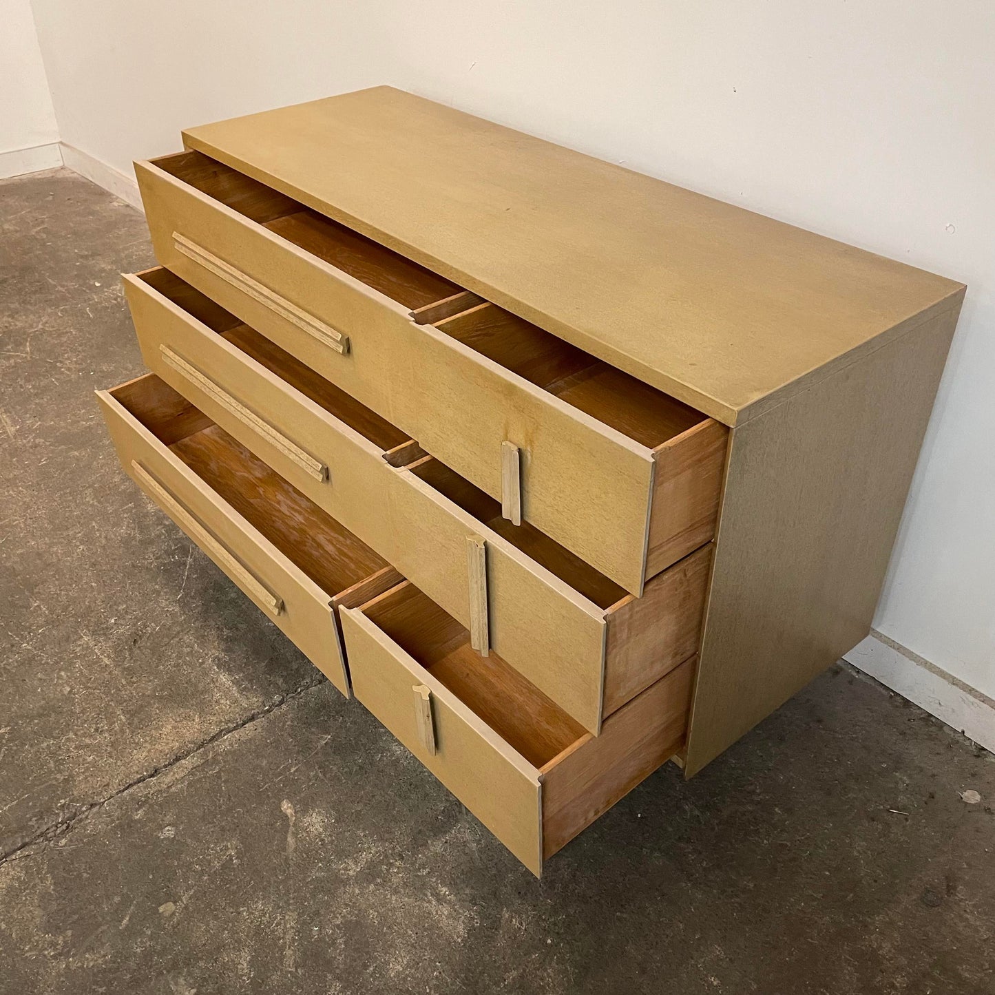 Vintage Mid Century Modern John Stuart Furniture Low Dresser