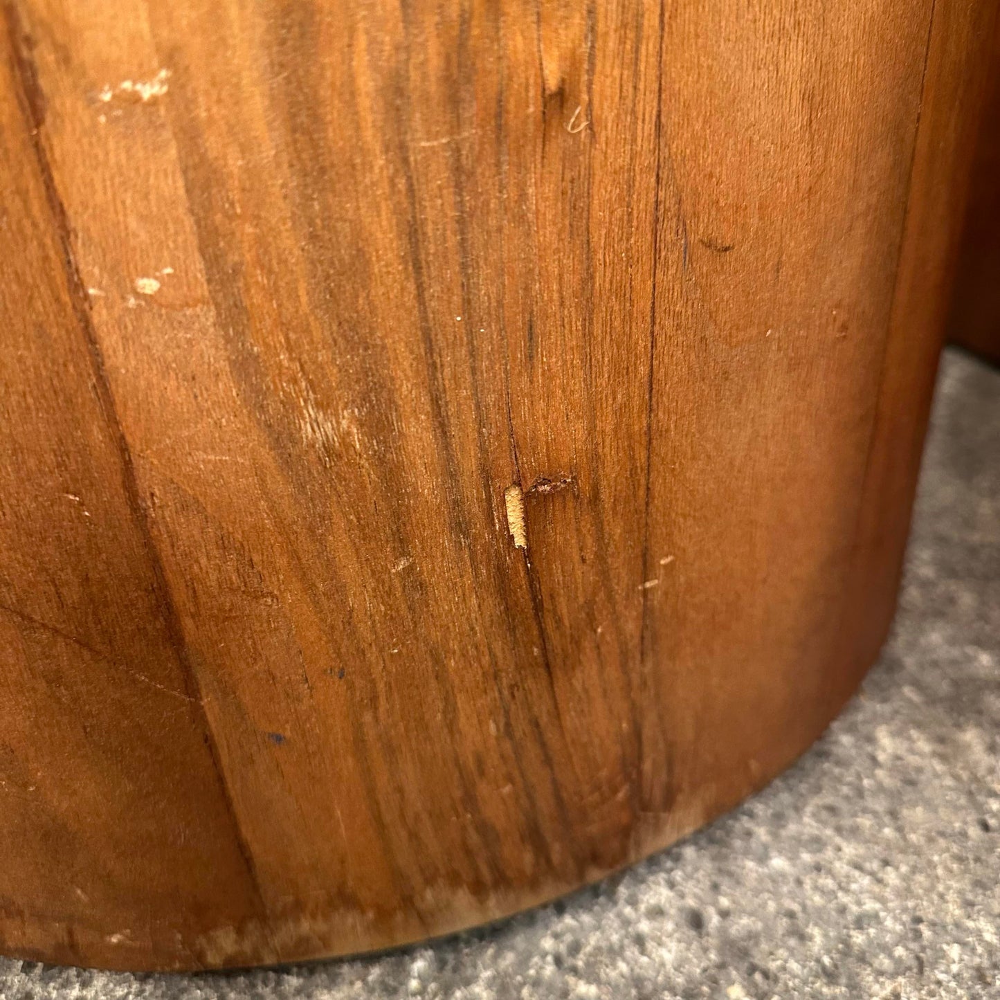 Vladimir Kagan Walnut Snail Coffee Table