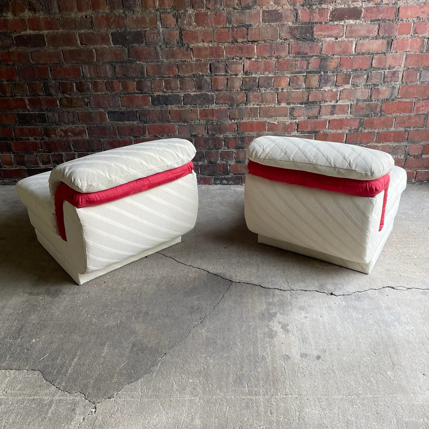 Vintage Comfort Designs Inc. By Adrian Pearsall Slipper Chairs - a Pair
