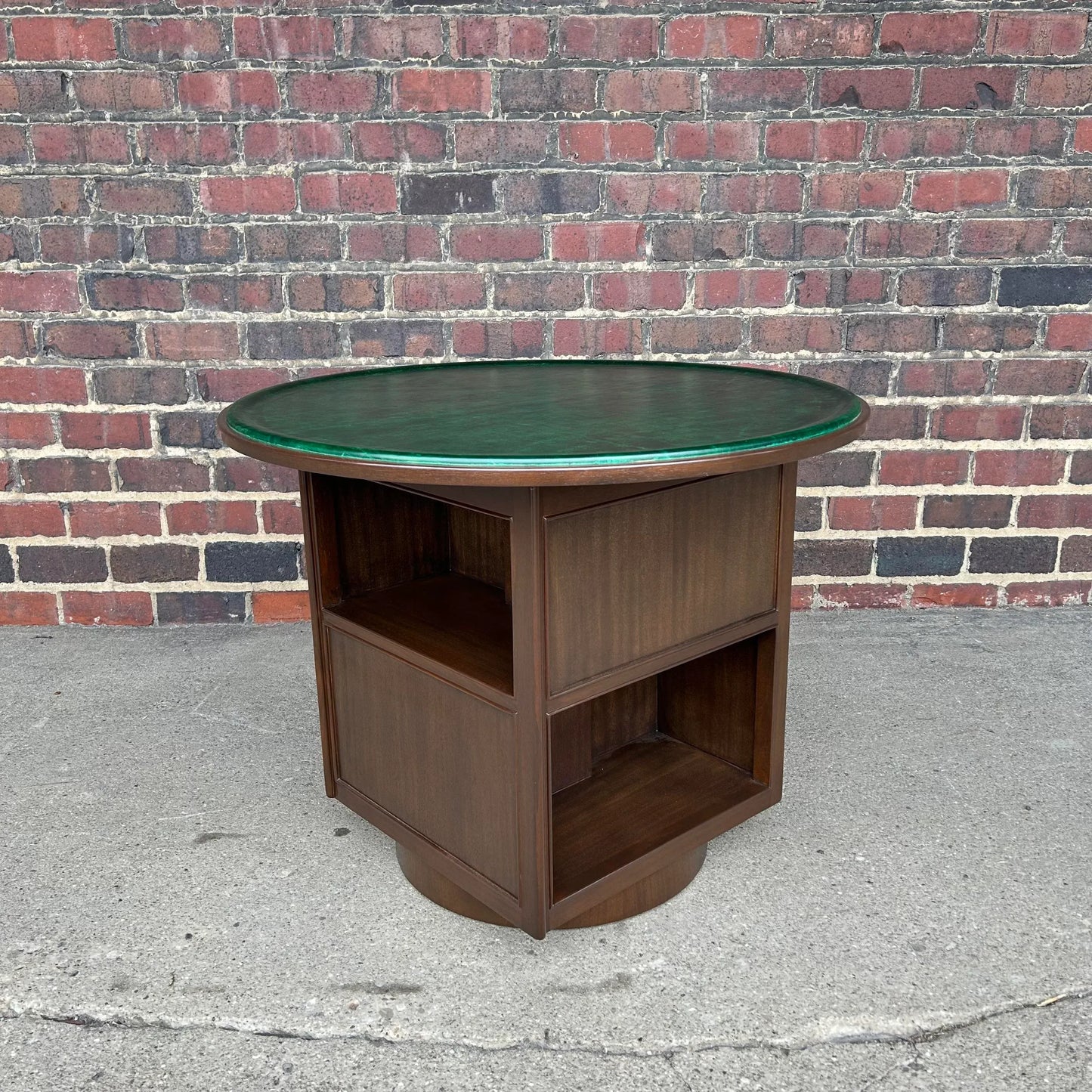 Edward Wormley for Dunbar Rotating Library Game Table