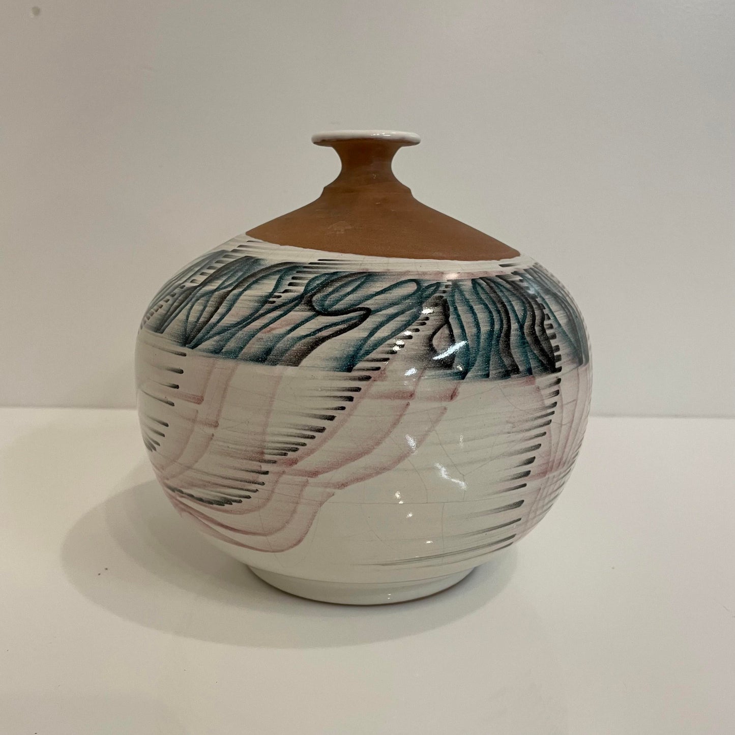 Vintage Antonio Franchini Ceramic Bud Vase