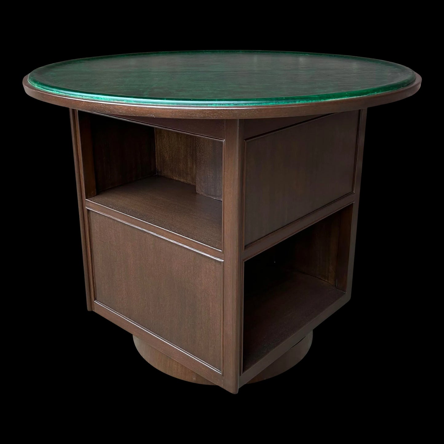 Edward Wormley for Dunbar Rotating Library Game Table