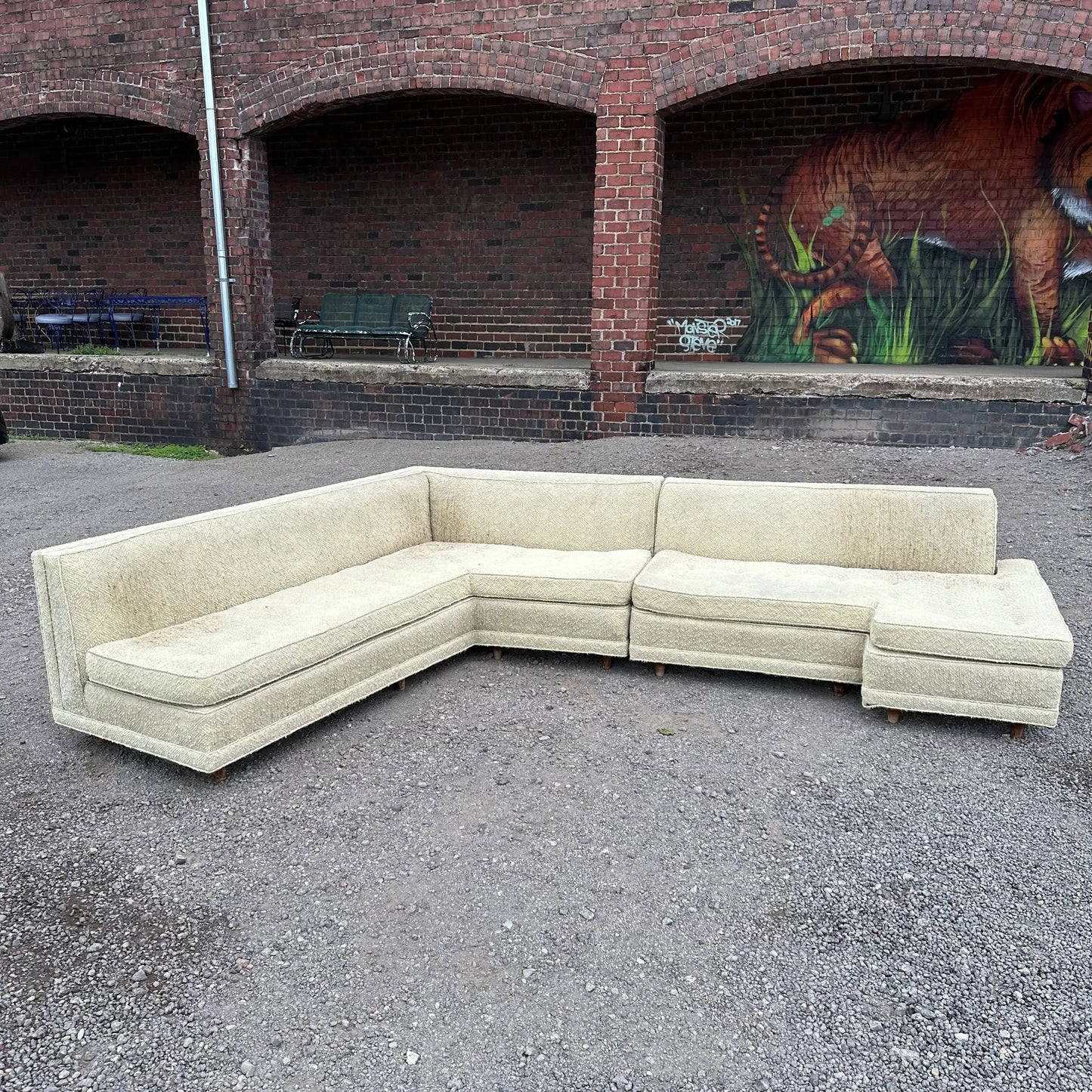 Mid Century Modern Harvey Probber Giant Sectional Sofa