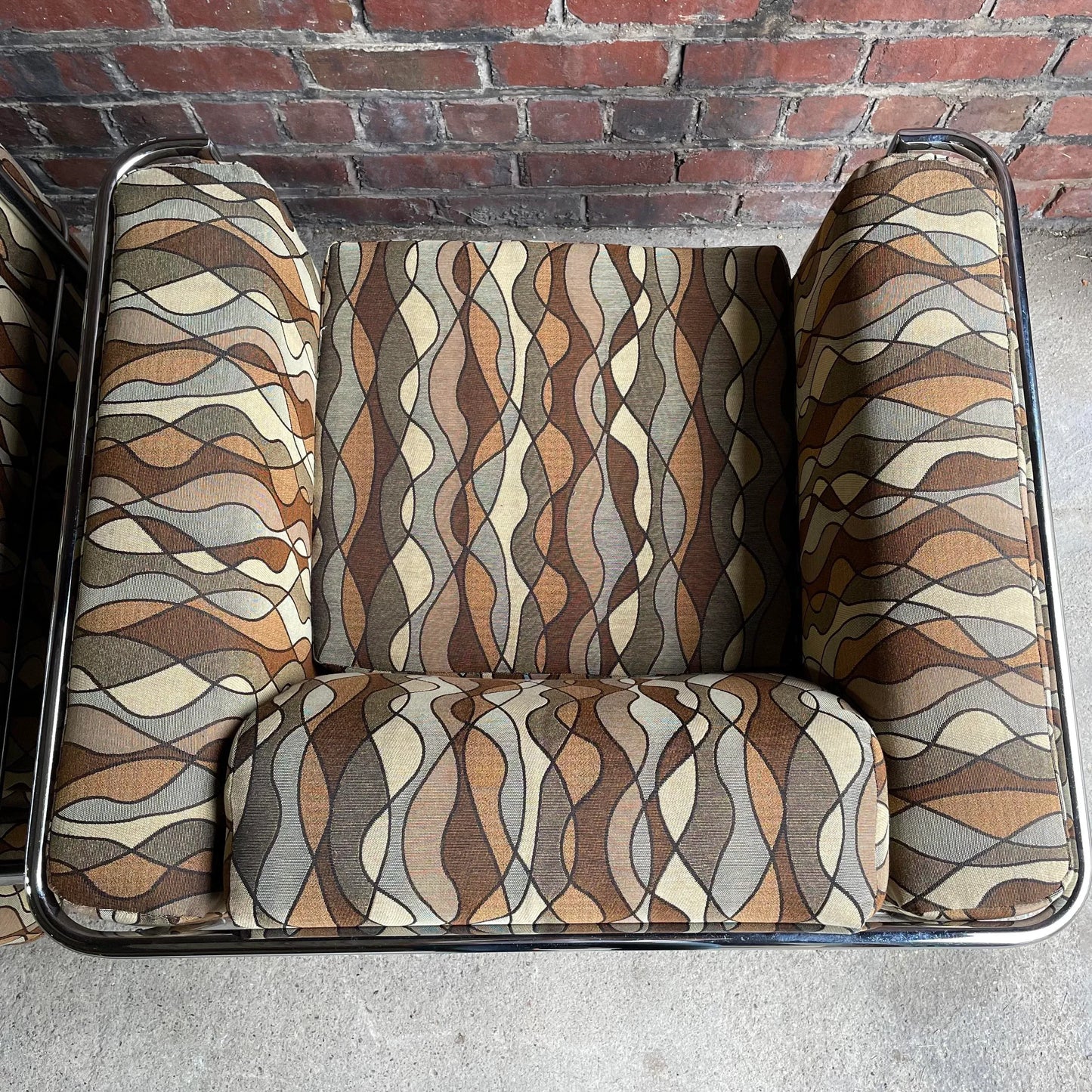 Le Corbusier for Jack Carwright Pair of Lc2 Club Chairs