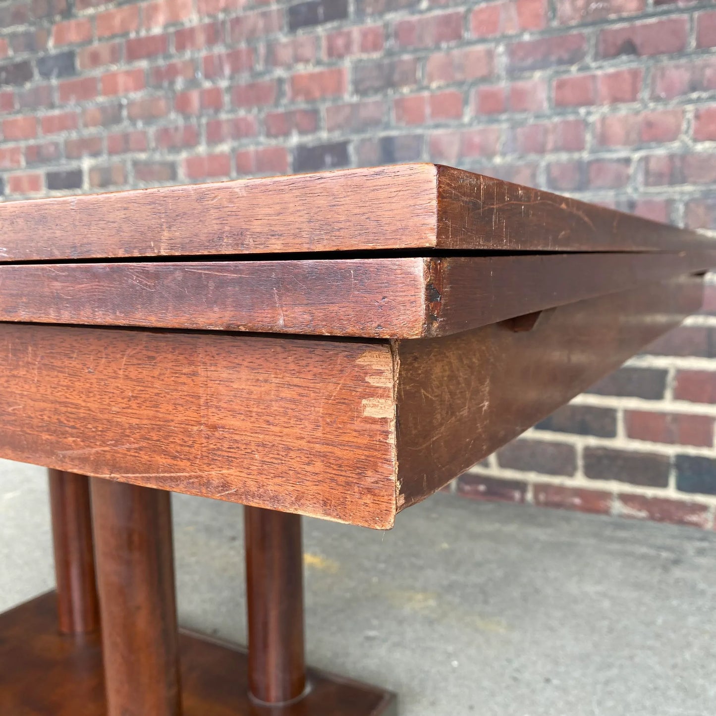 Roger Bal Art Deco Dinning Table Refectory Leaves