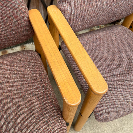 Set of 3 Mid Century Modern Artec Office Chairs