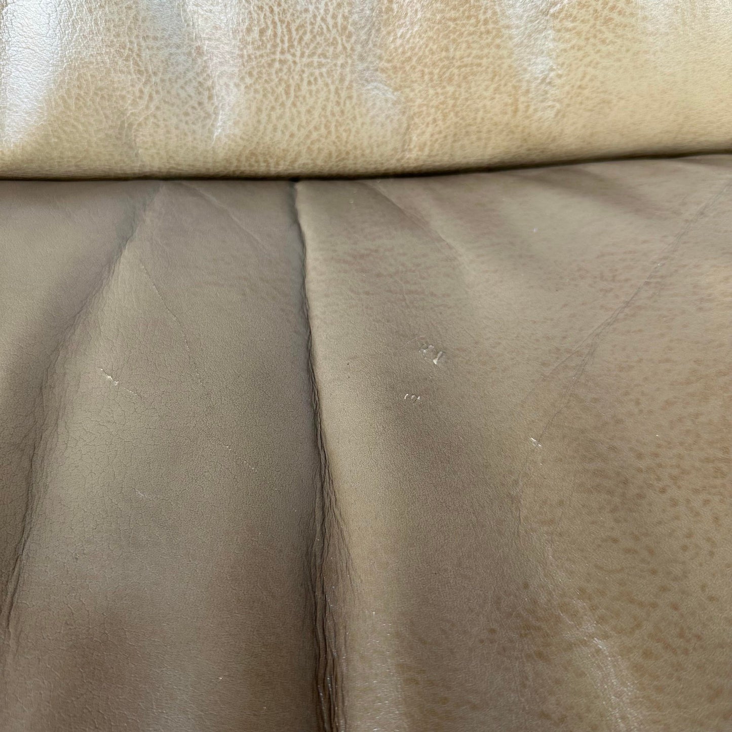 Pair of Tan Leather Office Chairs by Alfred Kill