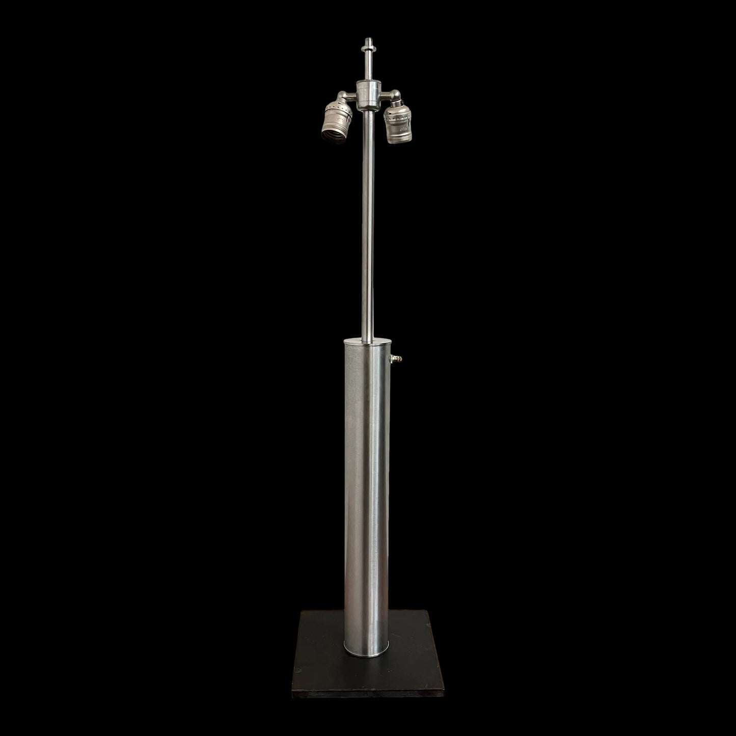 Walter Von Nessen 3-Way Switch Brushed Steel Table Lamp