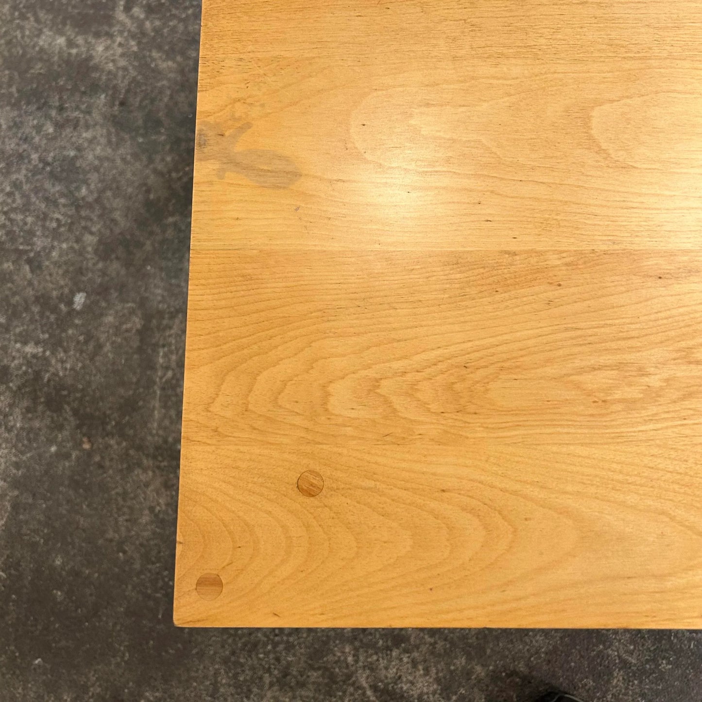 Conant Ball Table by Leslie Diamond Square in Birch