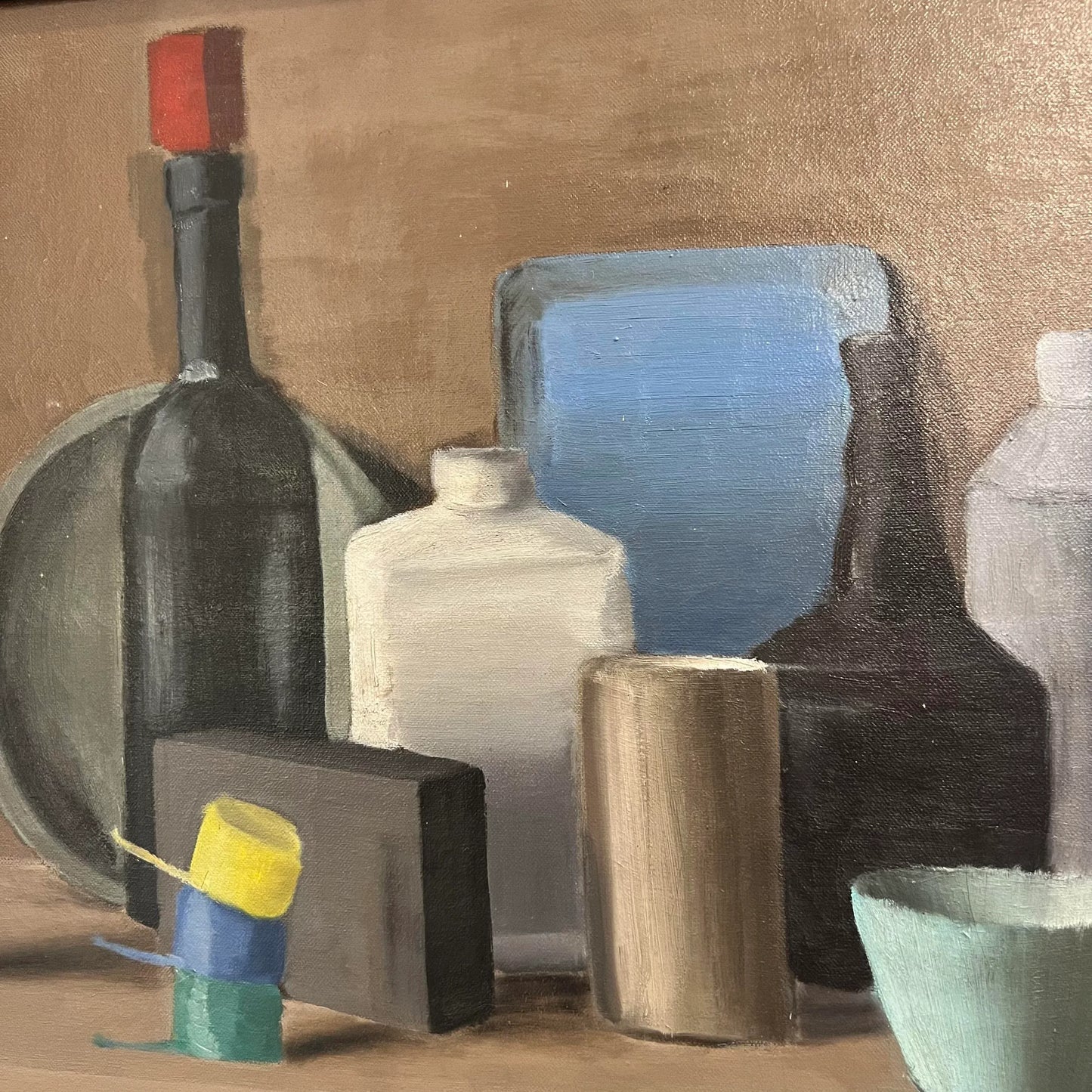 Still Life Oil Painting by David Siegelman Framed