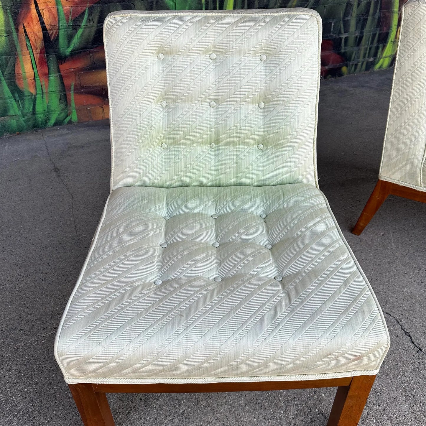 Pair of Dunbar-Style Slipper Side Chairs