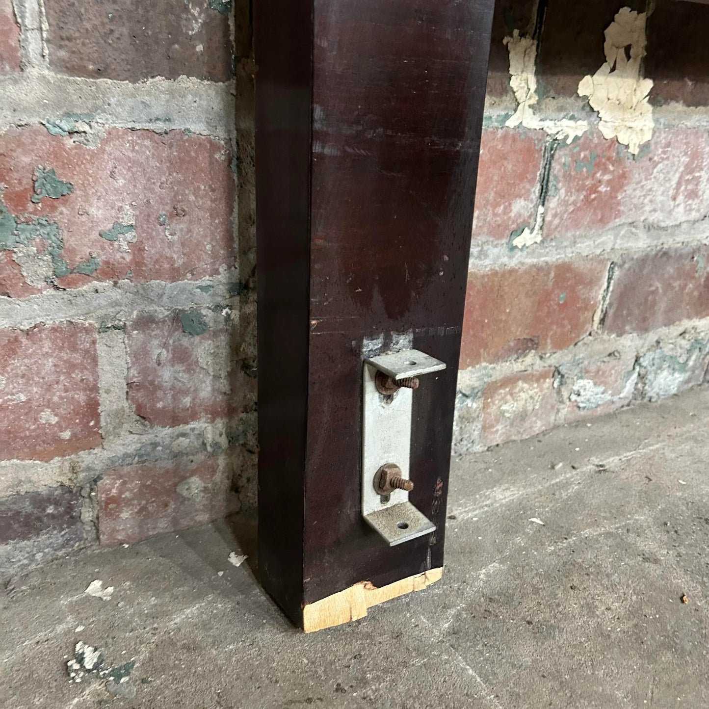 Mid Century Modern Mahogany King Size Headboard