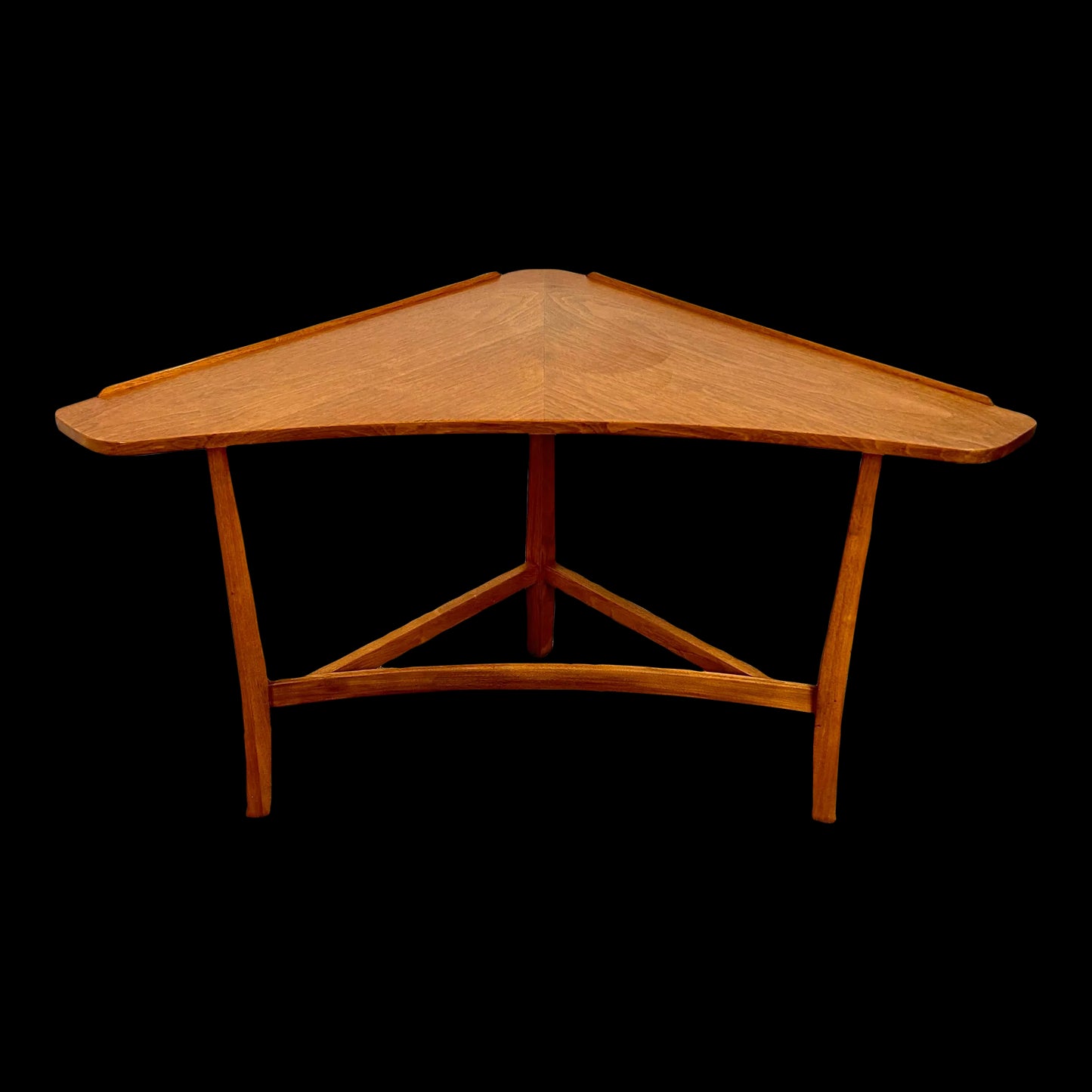 Edward Wormley for Dunbar Walnut Corner Table
