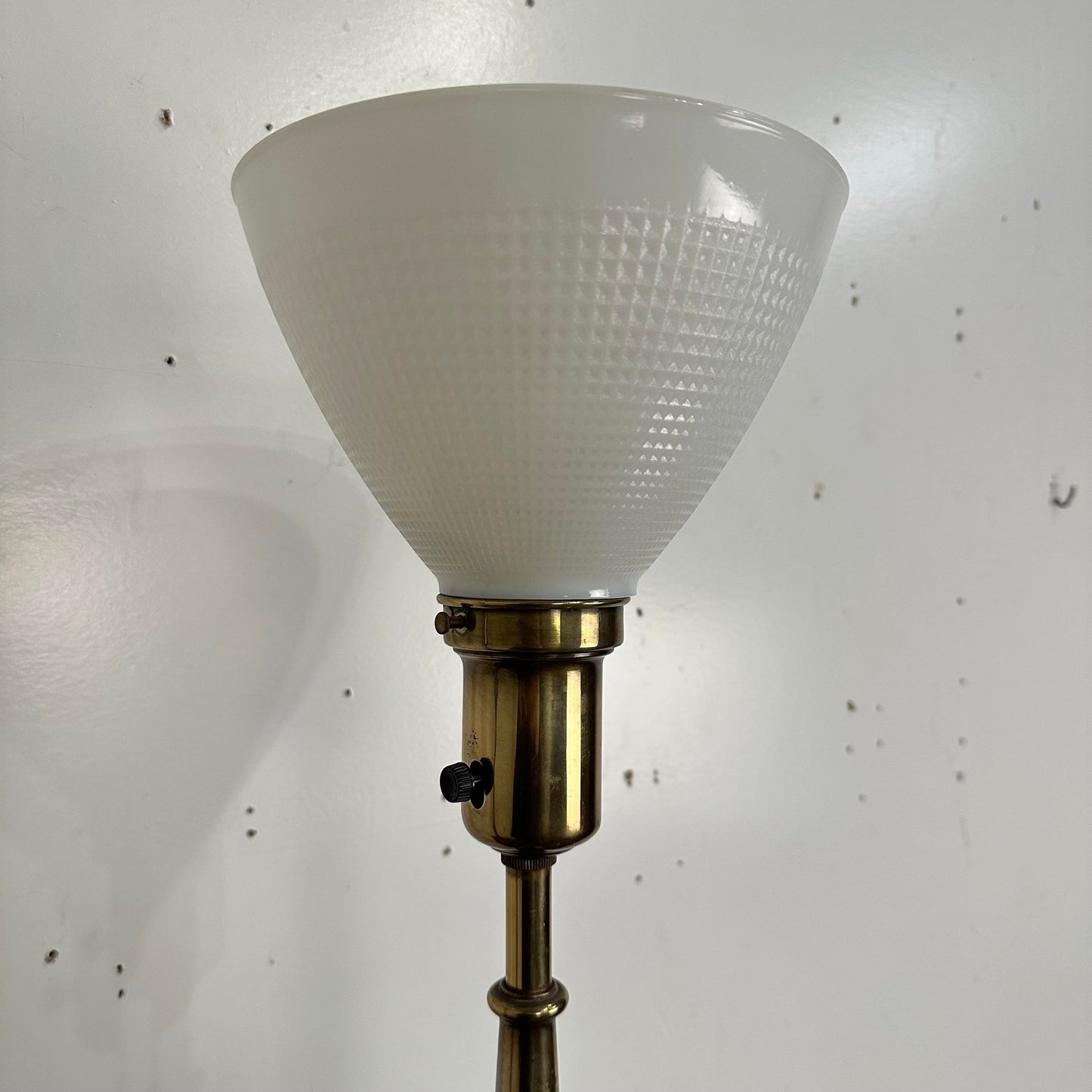 Mid Century Modern Pair of Brass Stiffel Table Lamps