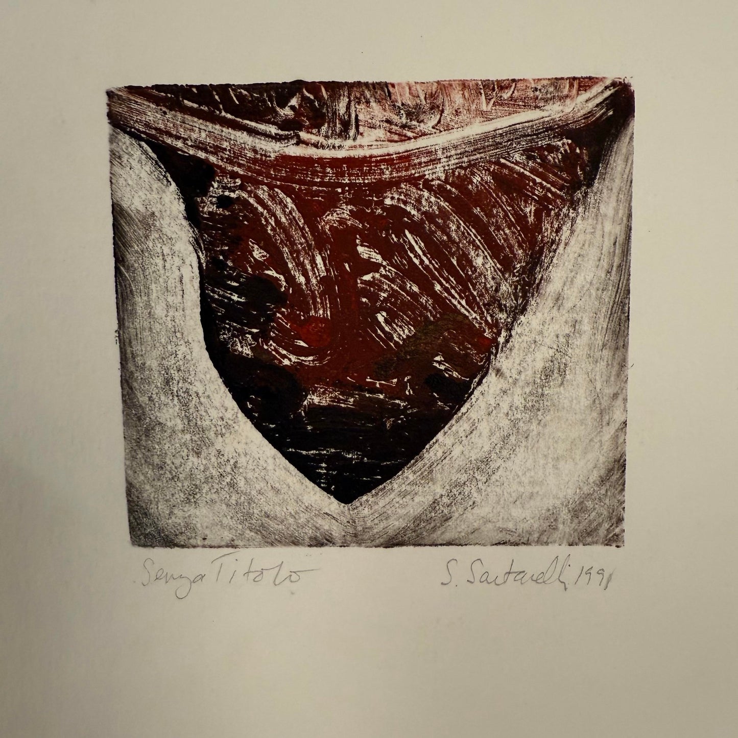 Susan Sartarelli “Senga Titolo” Print