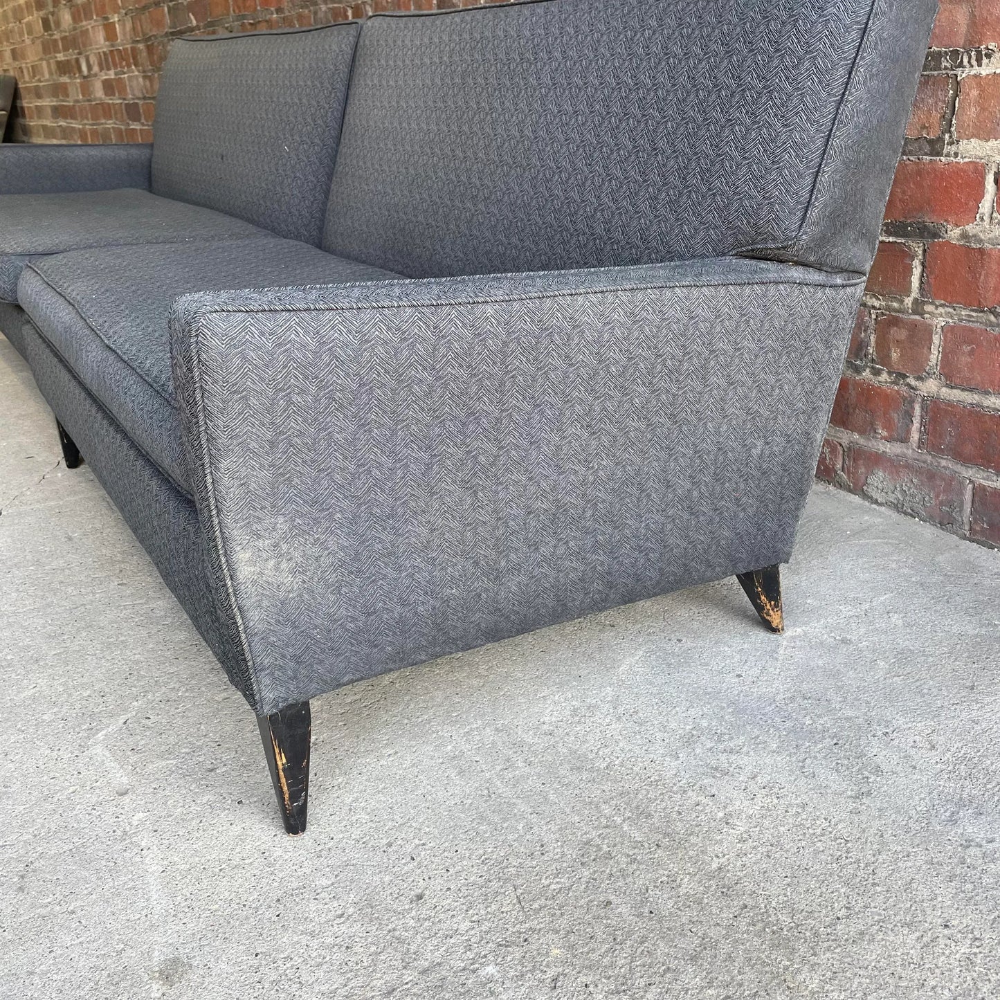 Vintage Paul McCobb Planner Group 2 Piece Sofa, Unmarked