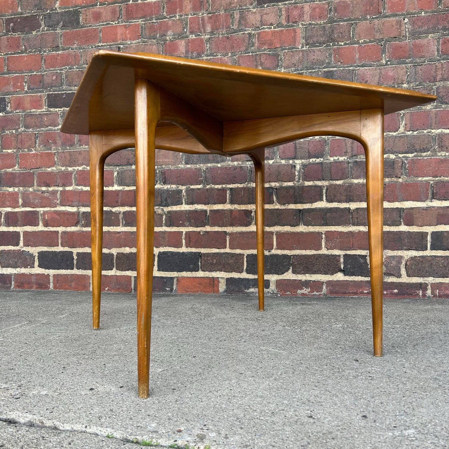 Mid Century Modern Walnut Game Table by Erik Christensen for Selig