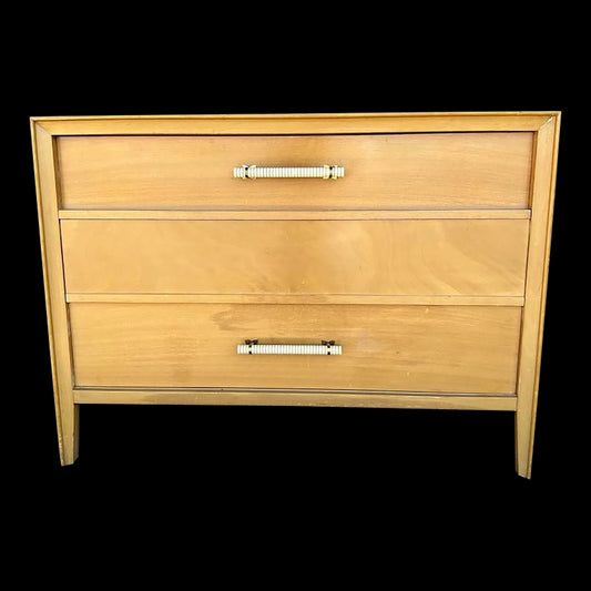 Widdicomb Low Chest of Drawers Bleached Mahogany