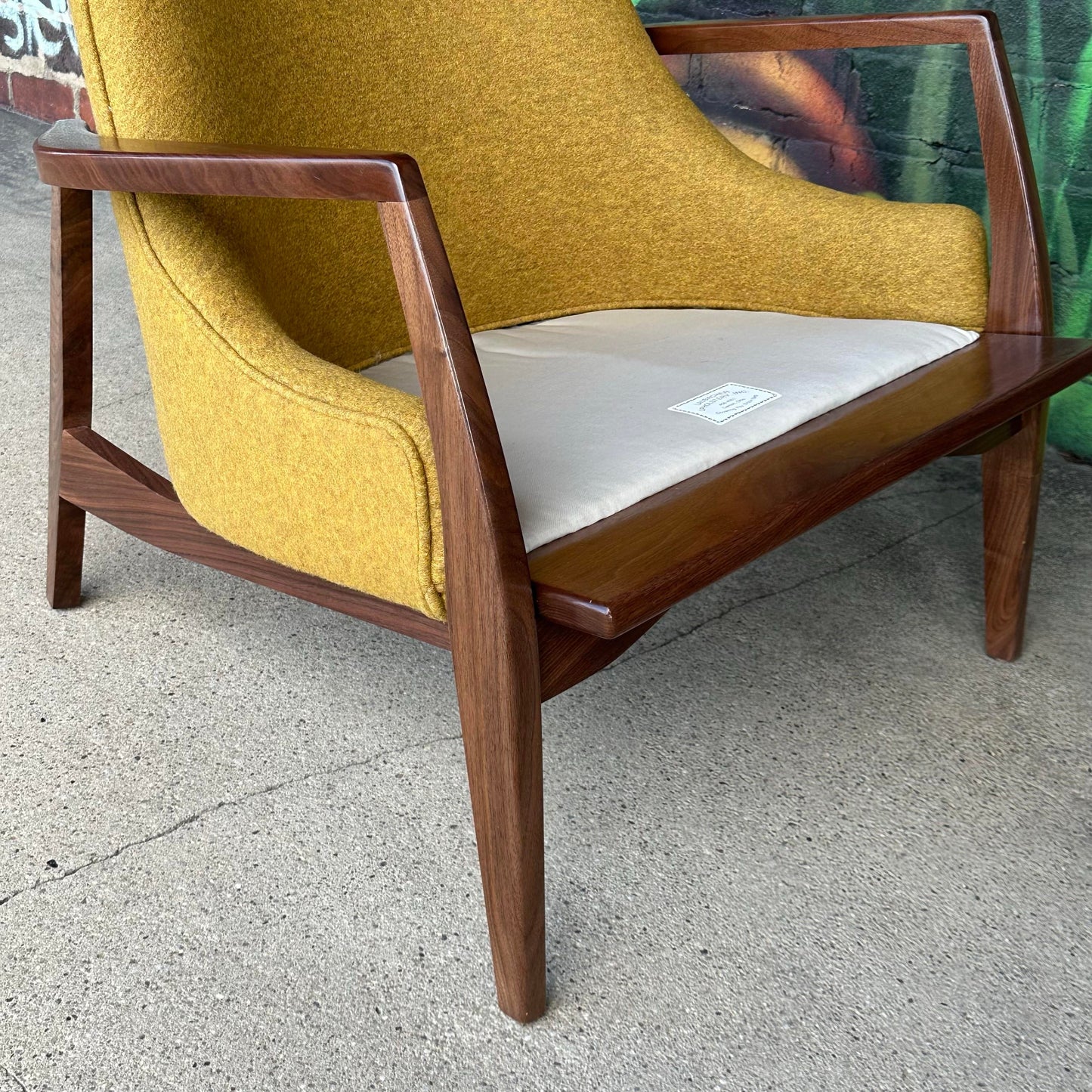 Pair of Custom Seal Style Lounge Chairs