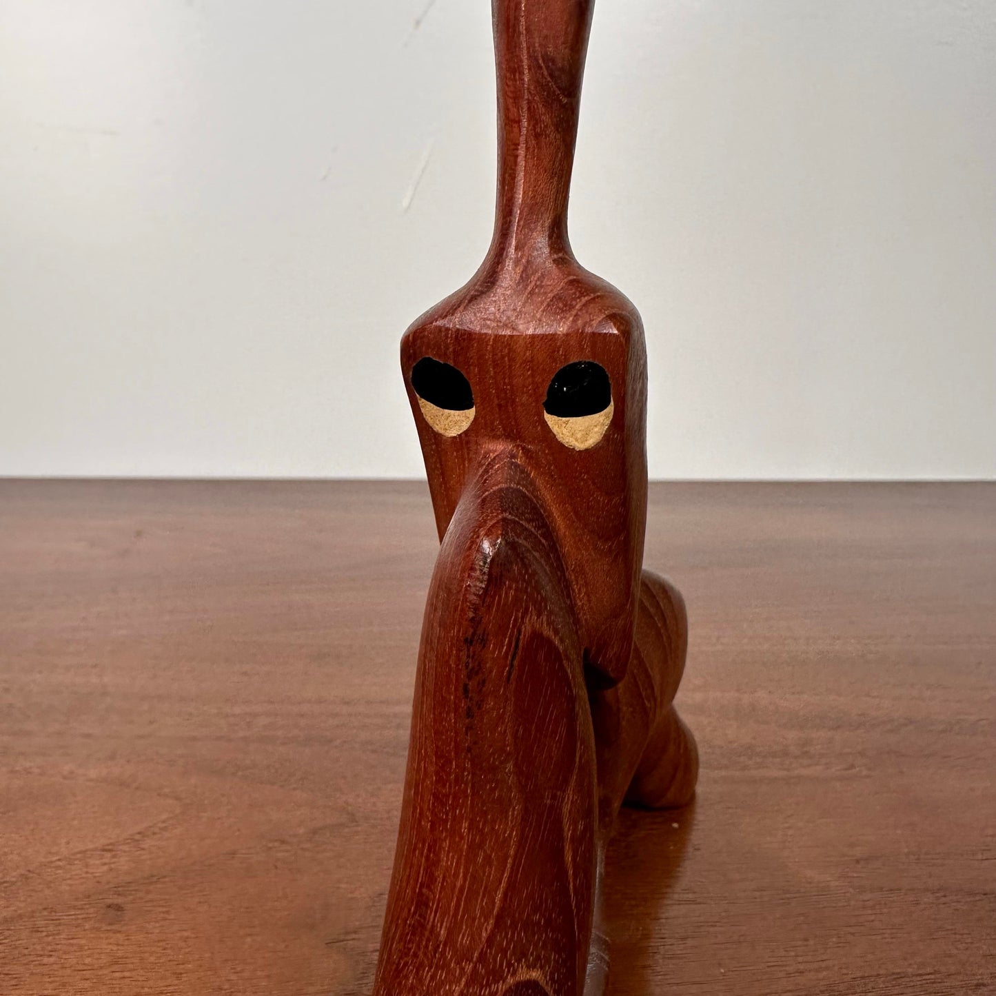 Danish Modern Teak Character Figure Sculpture by Is J. Bentsen