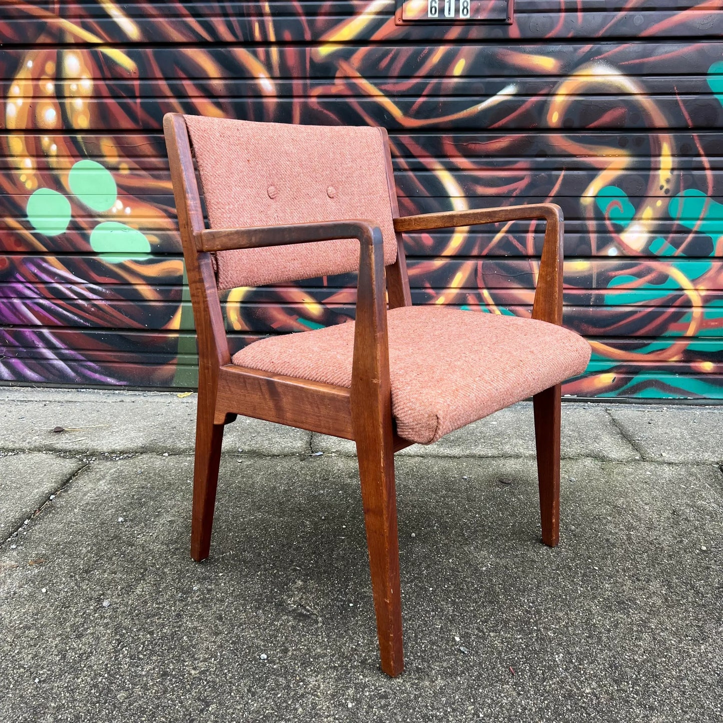 Pair of Jens Risom Arm Chairs
