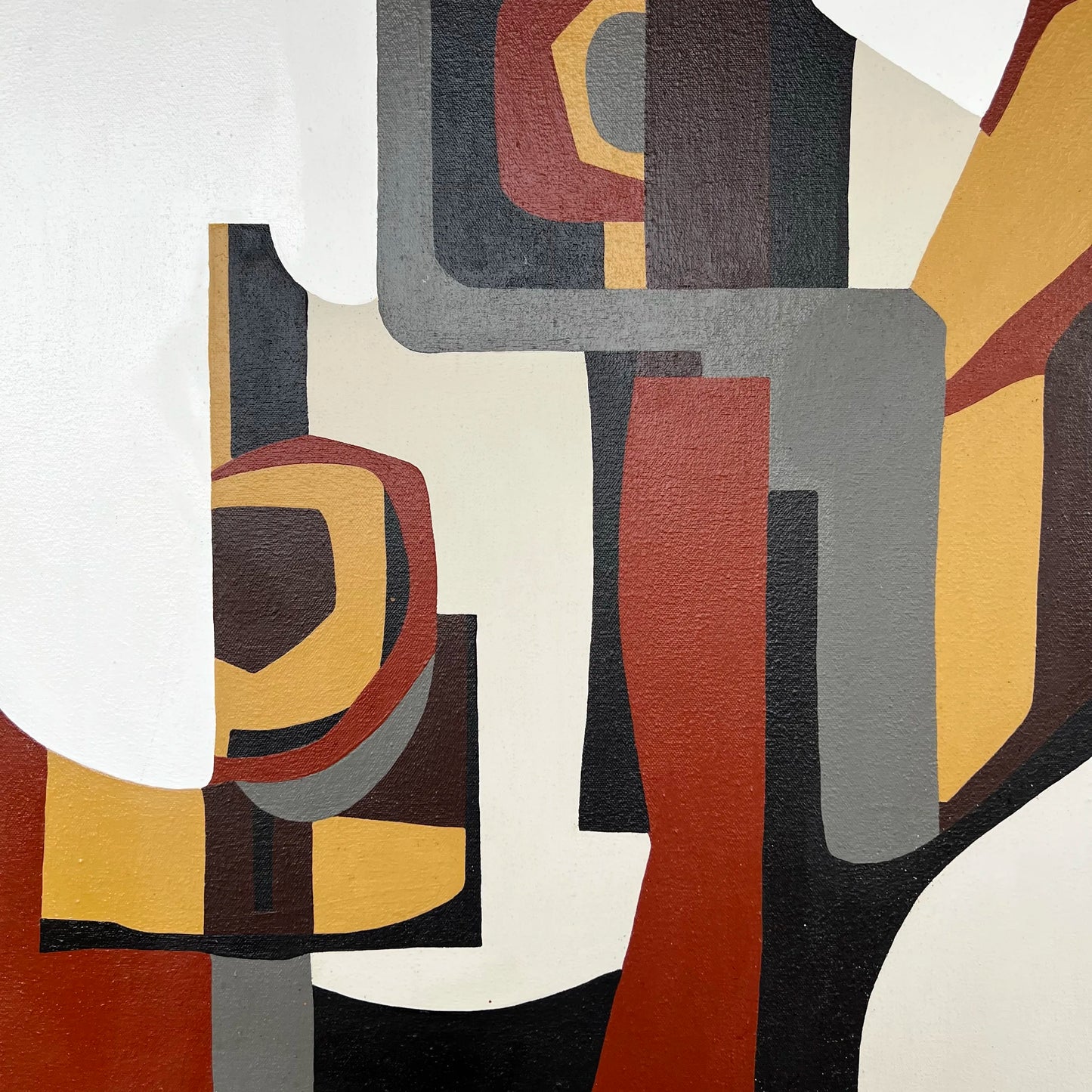 Gail Cottingham Abstarct Painting 1975 American Aspen Colorado