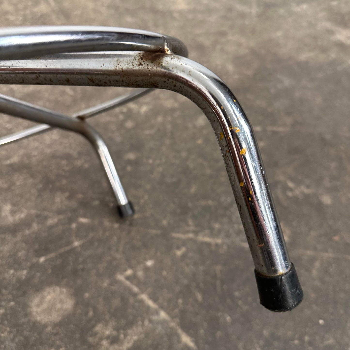 Mid Century Modern Workshop Task Stool Made in Italy