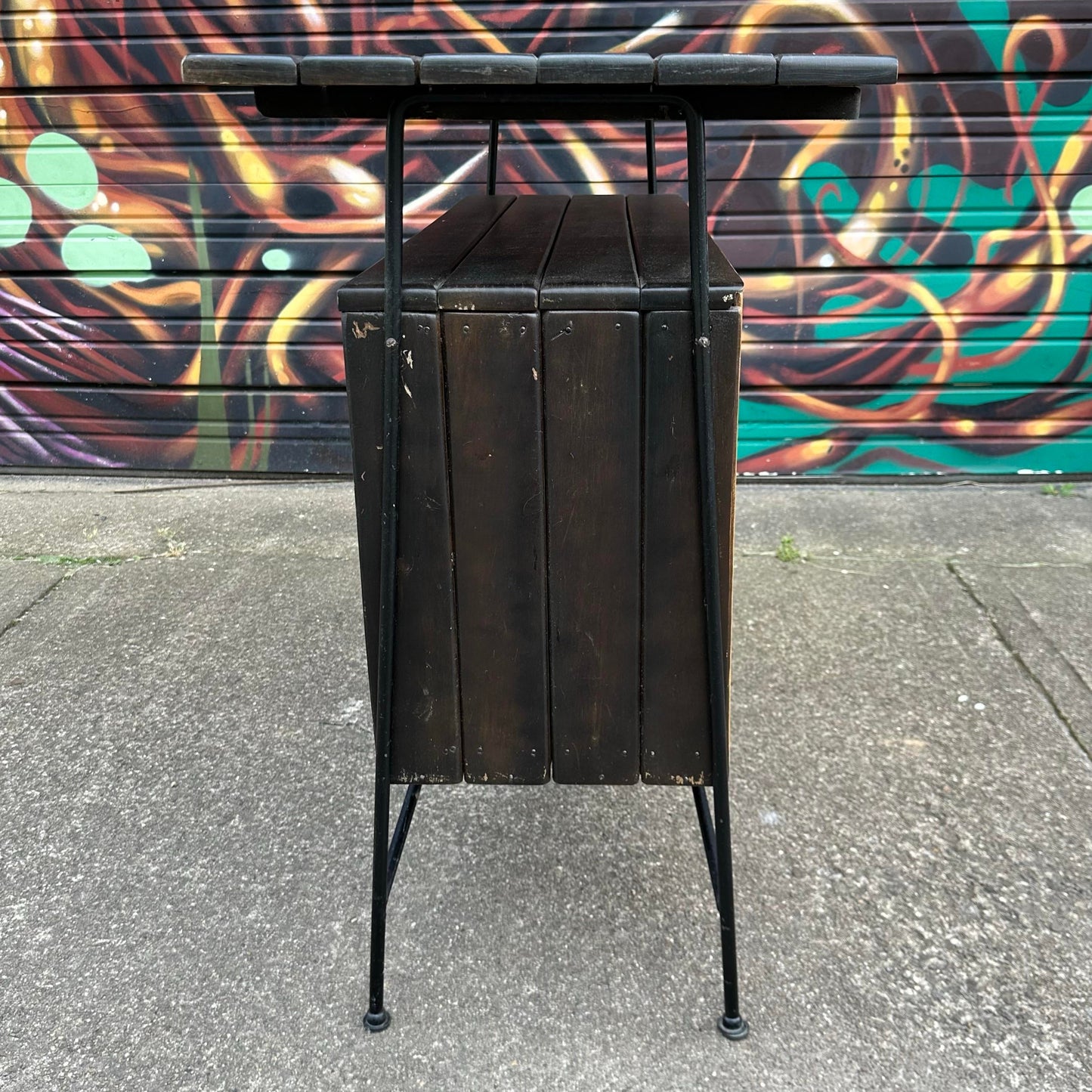 1950s Mid Century Arthur Umanoff Cocktail Dry Bar or Sideboard for Raymor