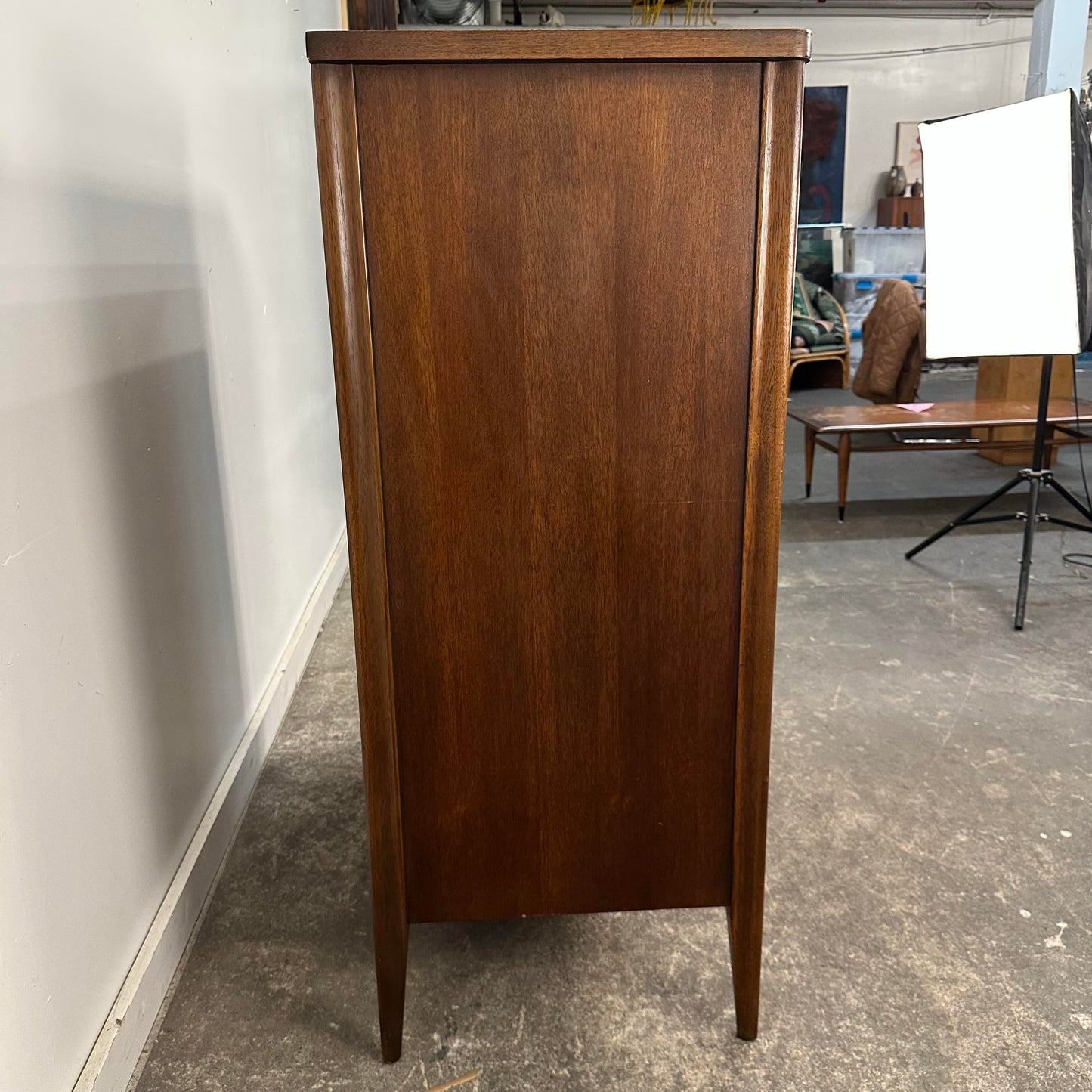 Vintage Mid Century Modern Broyhill Saga Tall Dresser