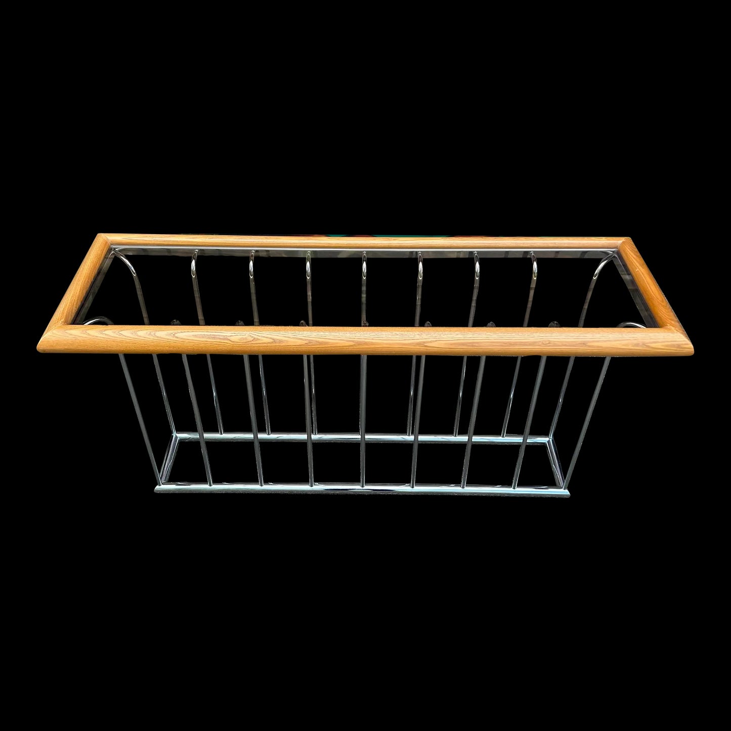 Milo Baughman Style Smoked Glass Console Table