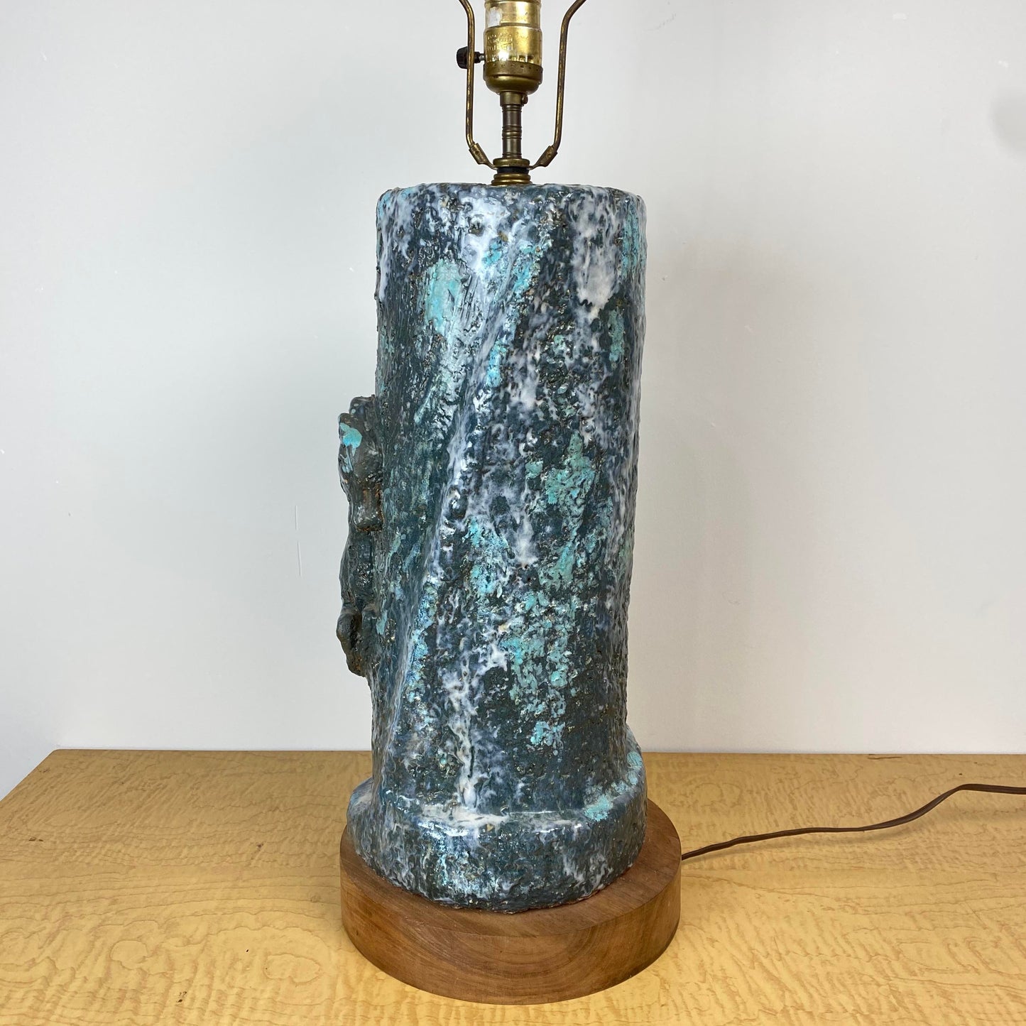 1960s Ceramic Horse Table Lamp