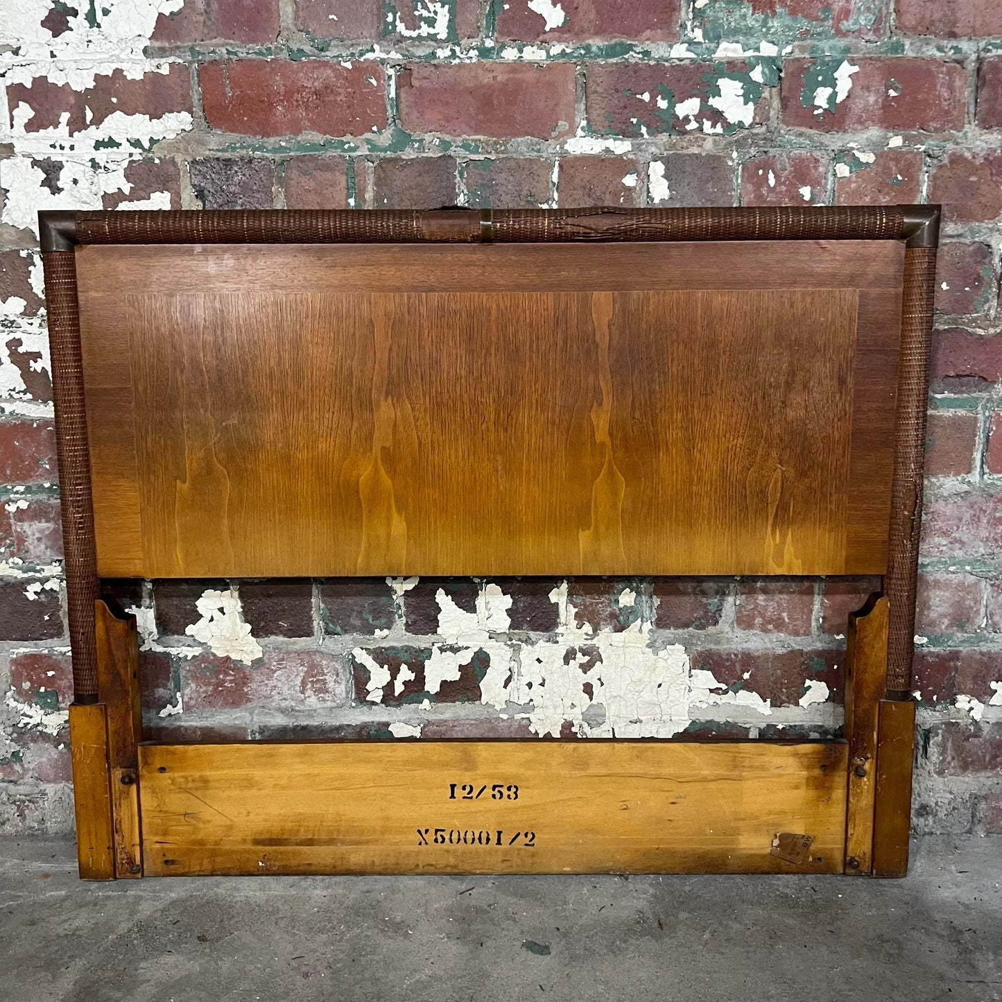 Robsjohn Gibbings for Widdicomb Twin Size Headboard